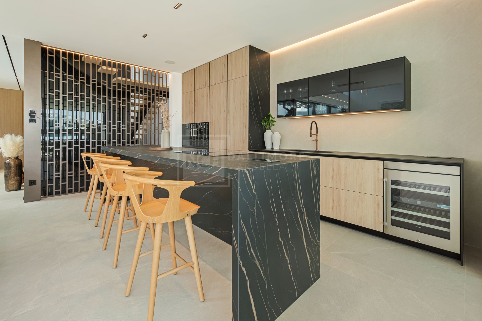 Contemporary Masterpiece With Rooftop Pool In Marbella’s Most Prestigious Golden Mile