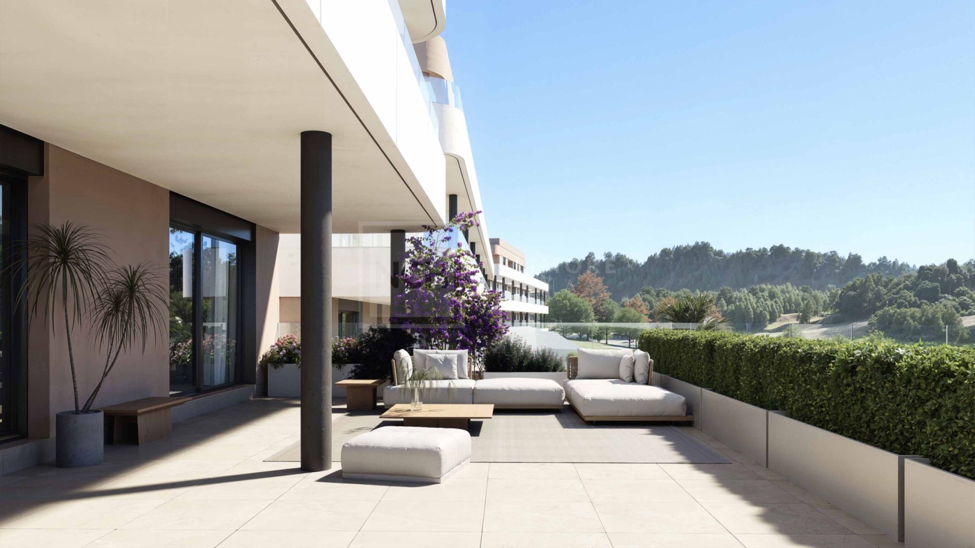 Apartamento de obra nueva de 1 dormitorio en Estepona Golf