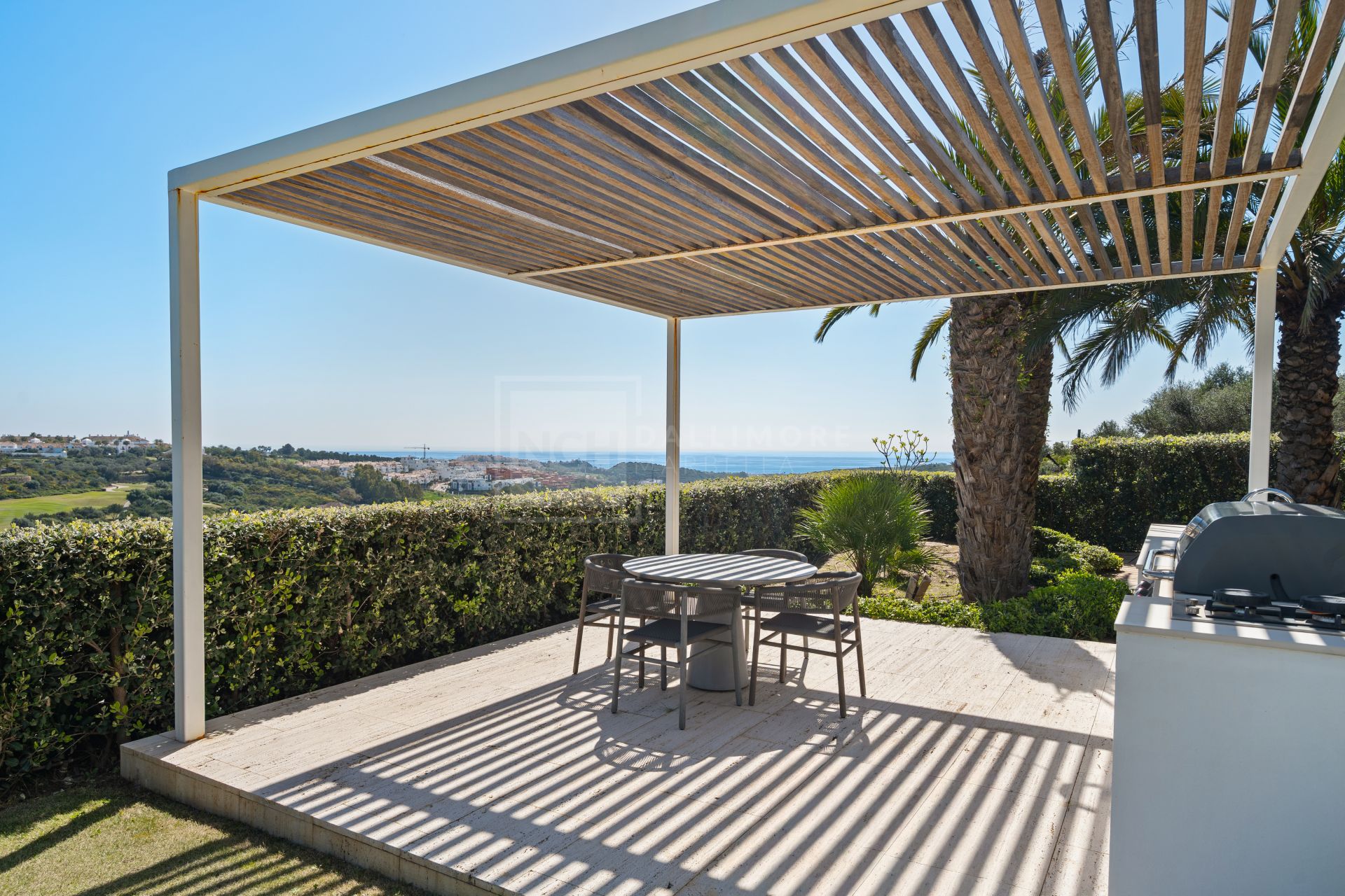 Secluded Villa With Infinity Pool and Open Sea and Golf Views
