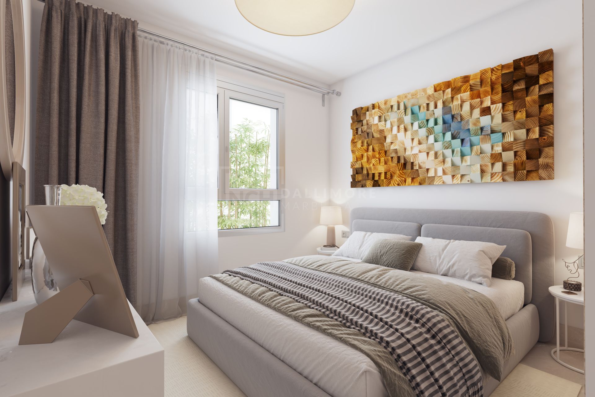 Modern Mediterranean Apartment Surrounded by Nature and Golf Courses