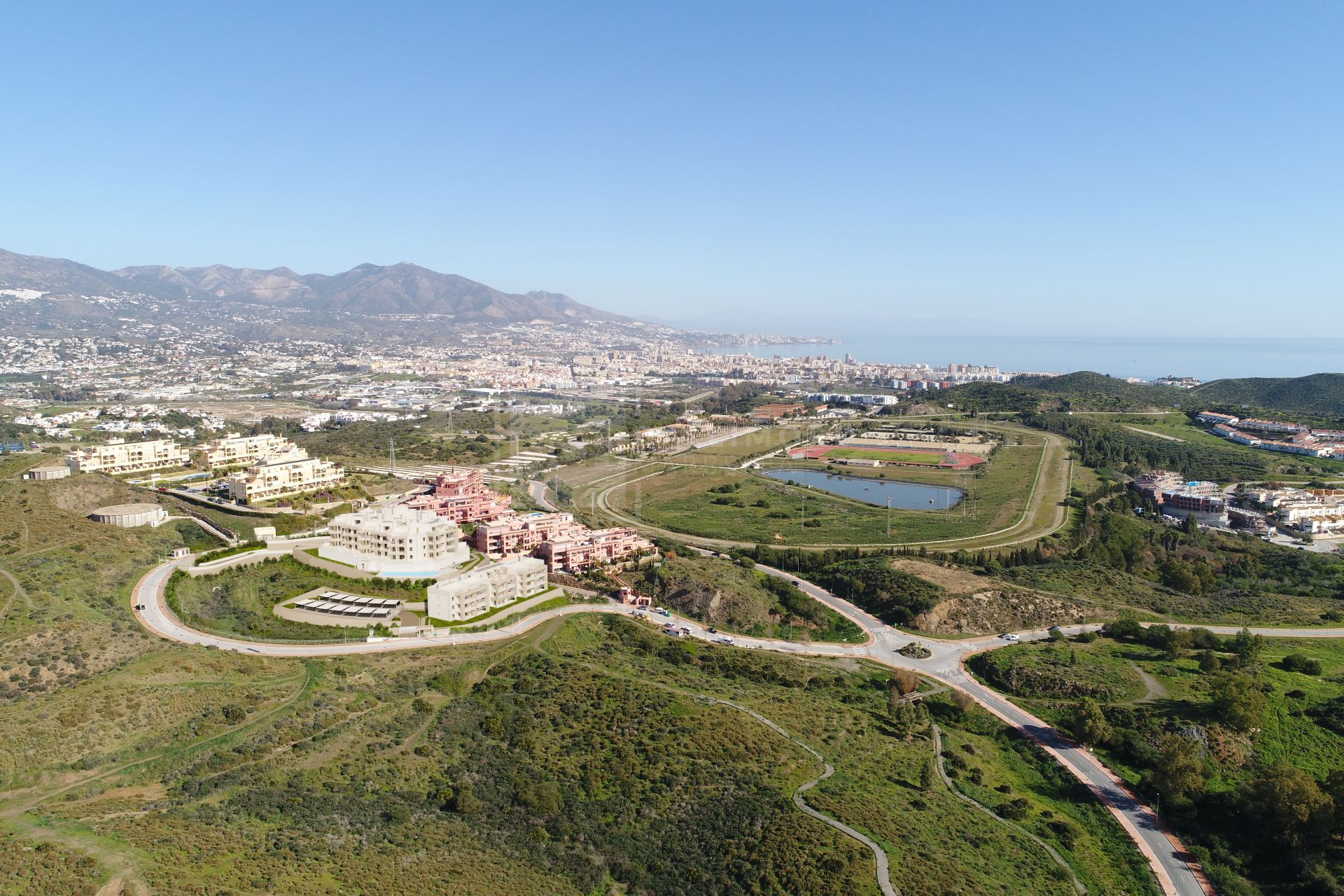 Modern Mediterranean Apartment Surrounded by Nature and Golf Courses