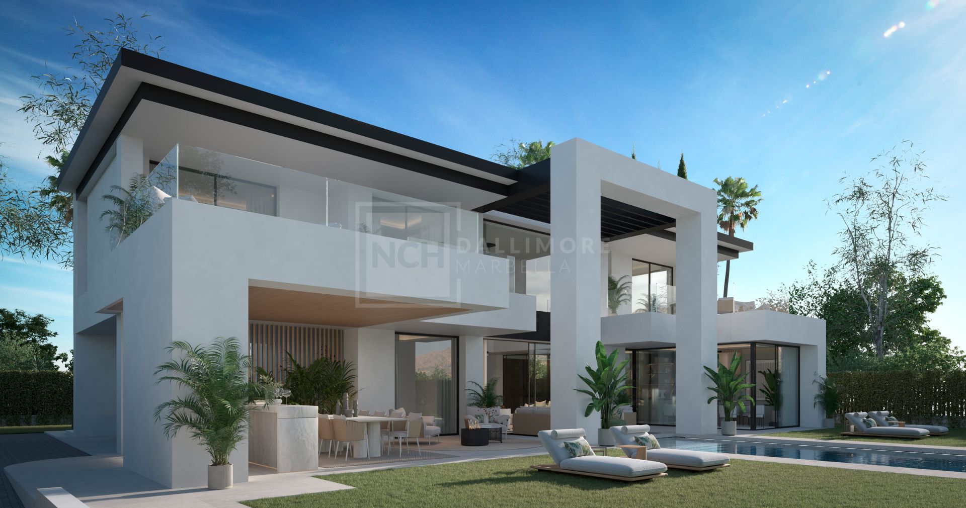 Villa moderna de 4 dormitorios en la Nueva Milla de Oro