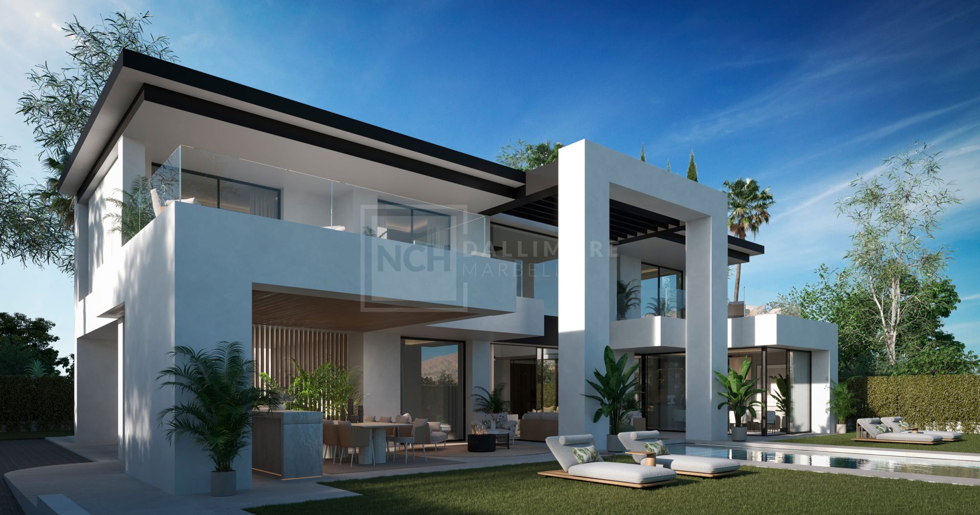 Villa moderna de 4 dormitorios en la Nueva Milla de Oro