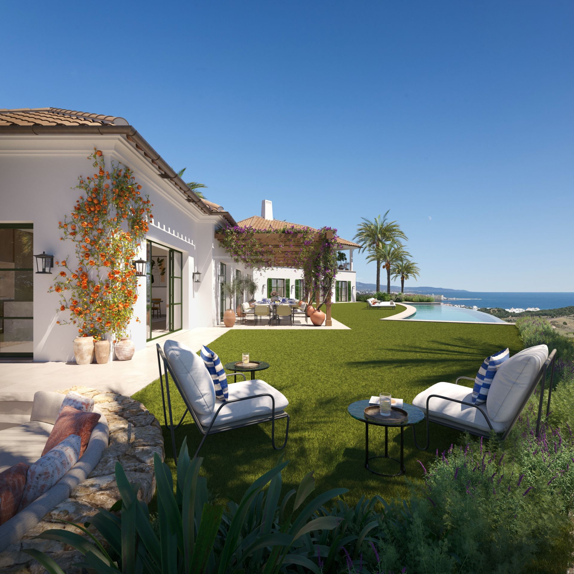 Andalucian Style Villa Located in Finca Cortesin