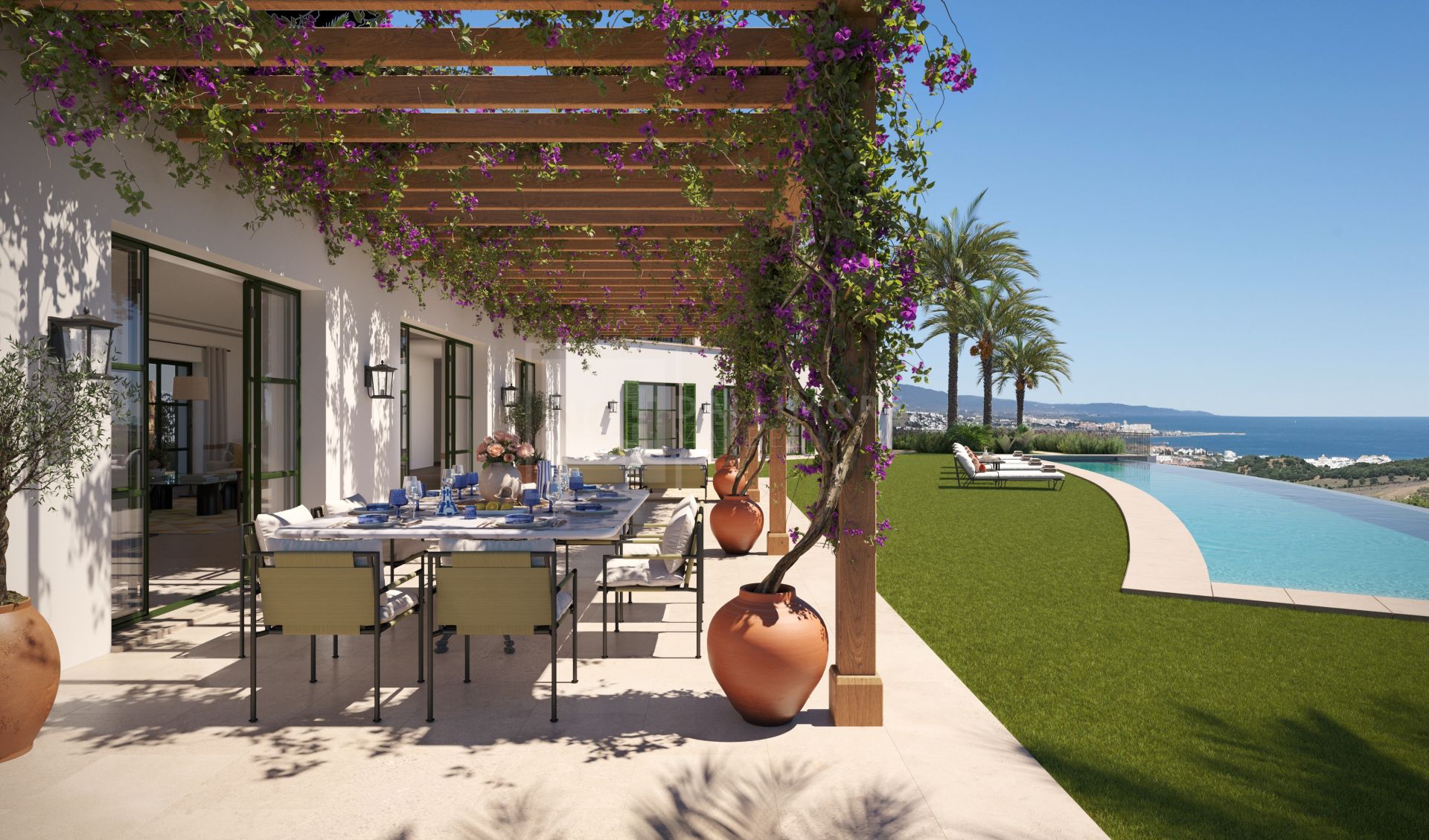 Andalucian Style Villa Located in Finca Cortesin