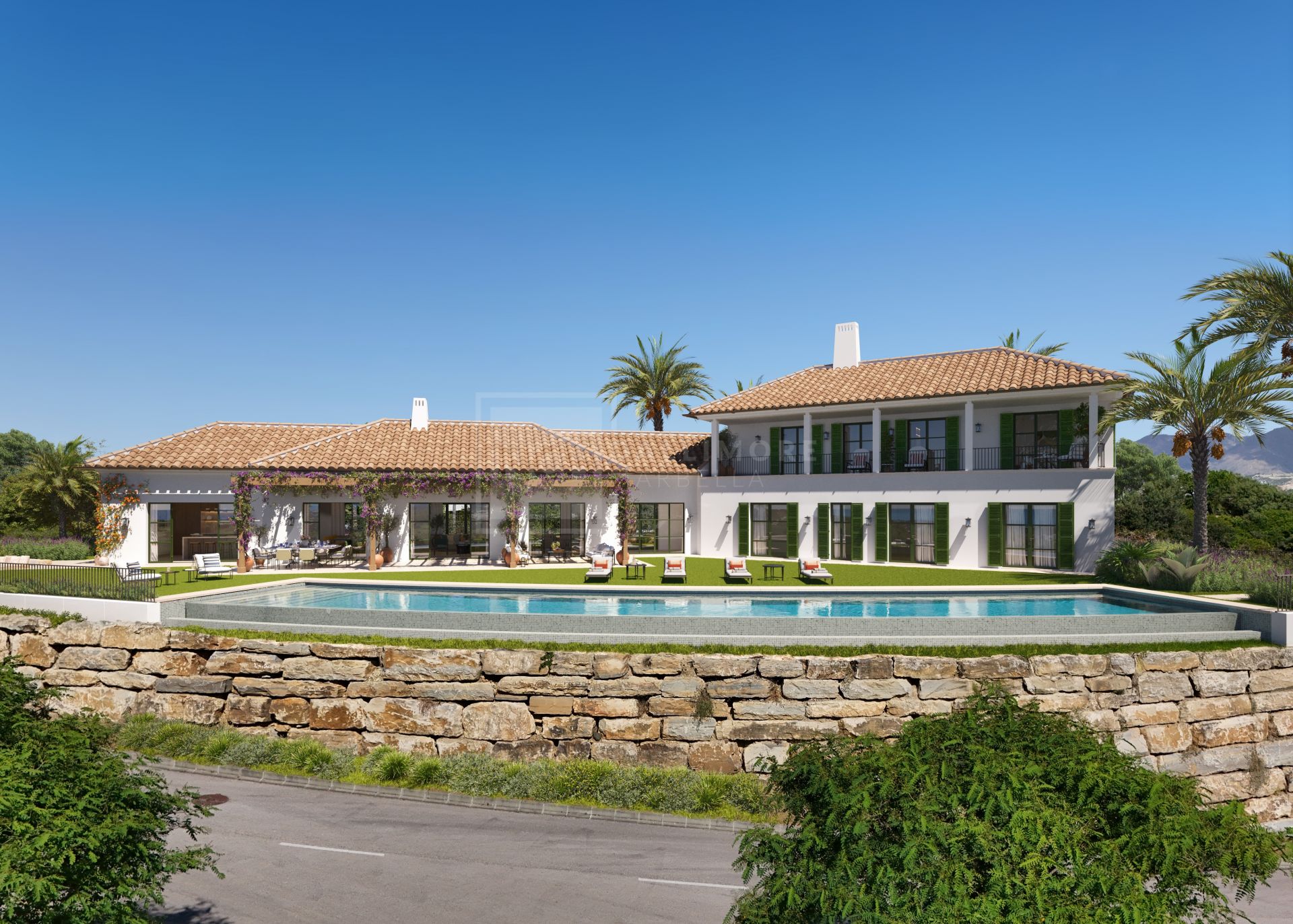Andalucian Style Villa Located in Finca Cortesin