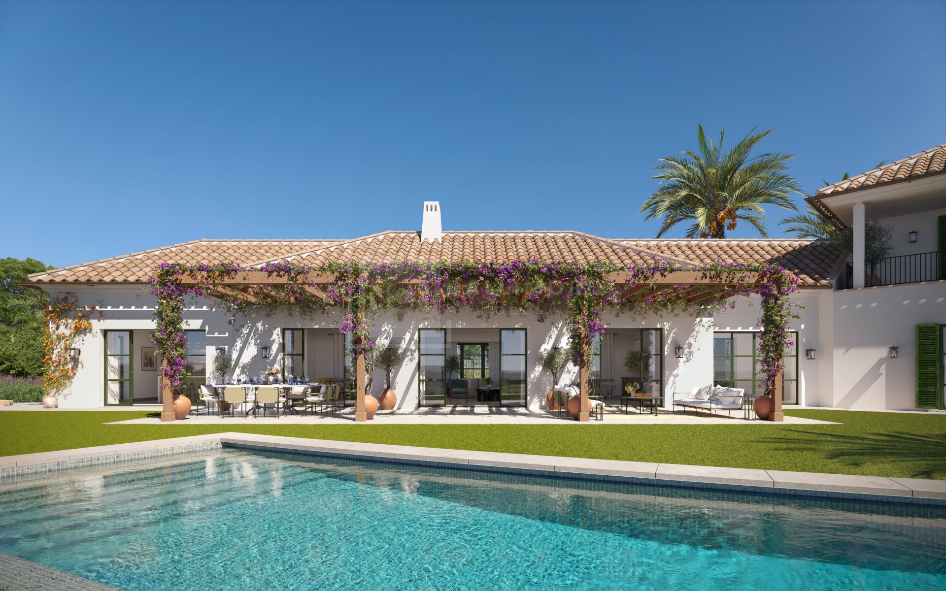 Andalucian Style Villa Located in Finca Cortesin
