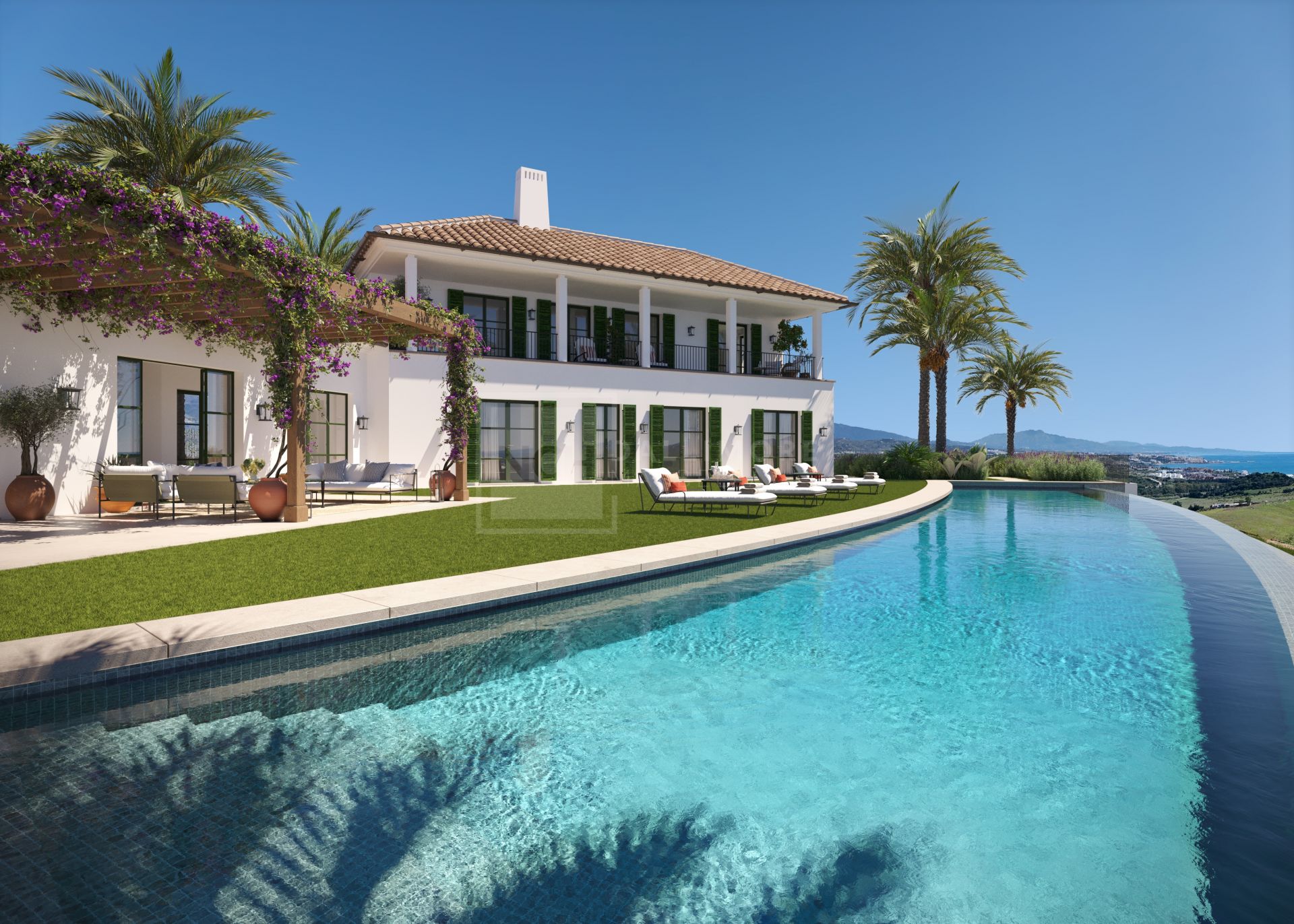 Andalucian Style Villa Located in Finca Cortesin
