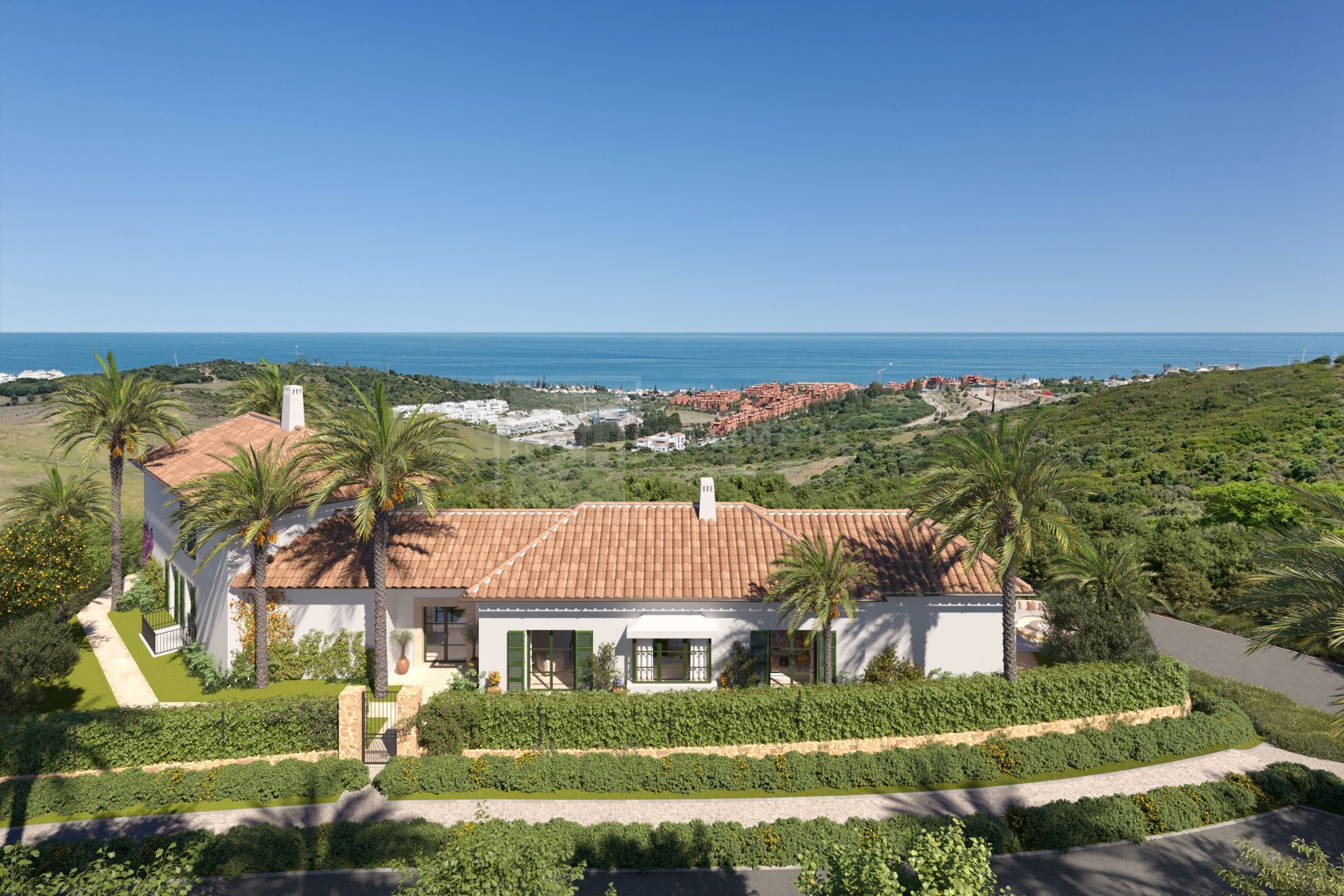 Andalucian Style Villa Located in Finca Cortesin