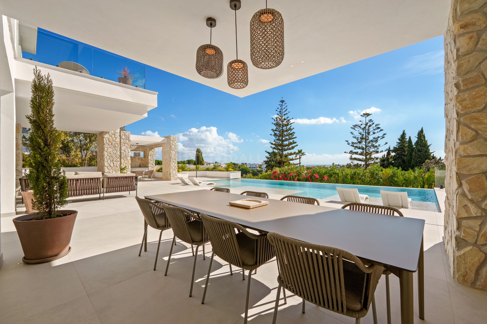 Stunning Modern Residence With Infinity Pool And Open Views In Benahavís