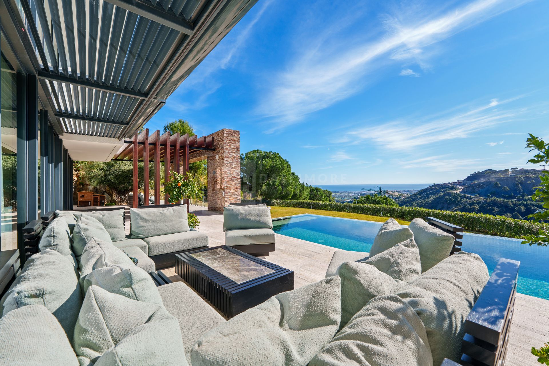 Striking Architectural Villa With Infinity Pool And Panoramic Views