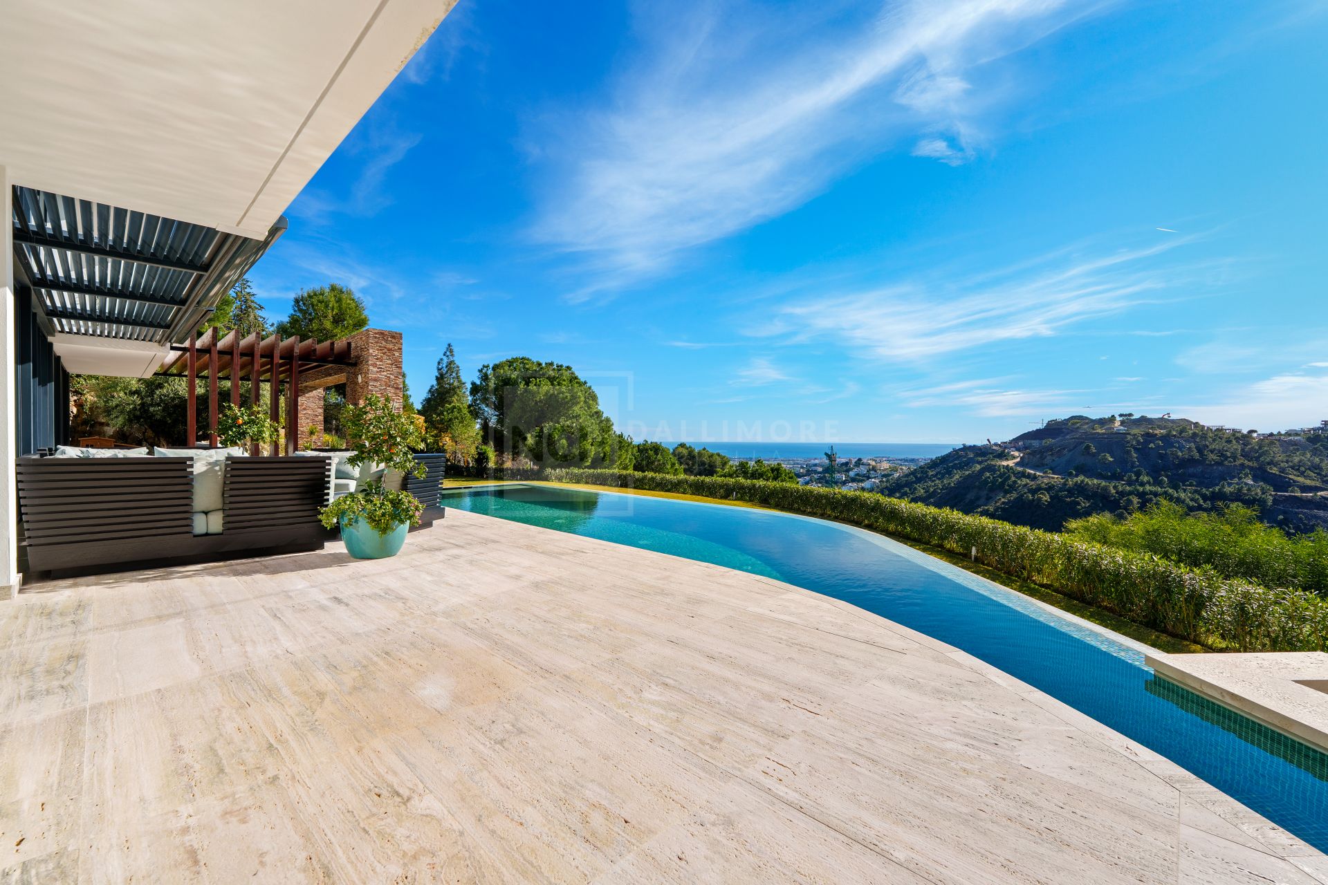 Striking Architectural Villa With Infinity Pool And Panoramic Views