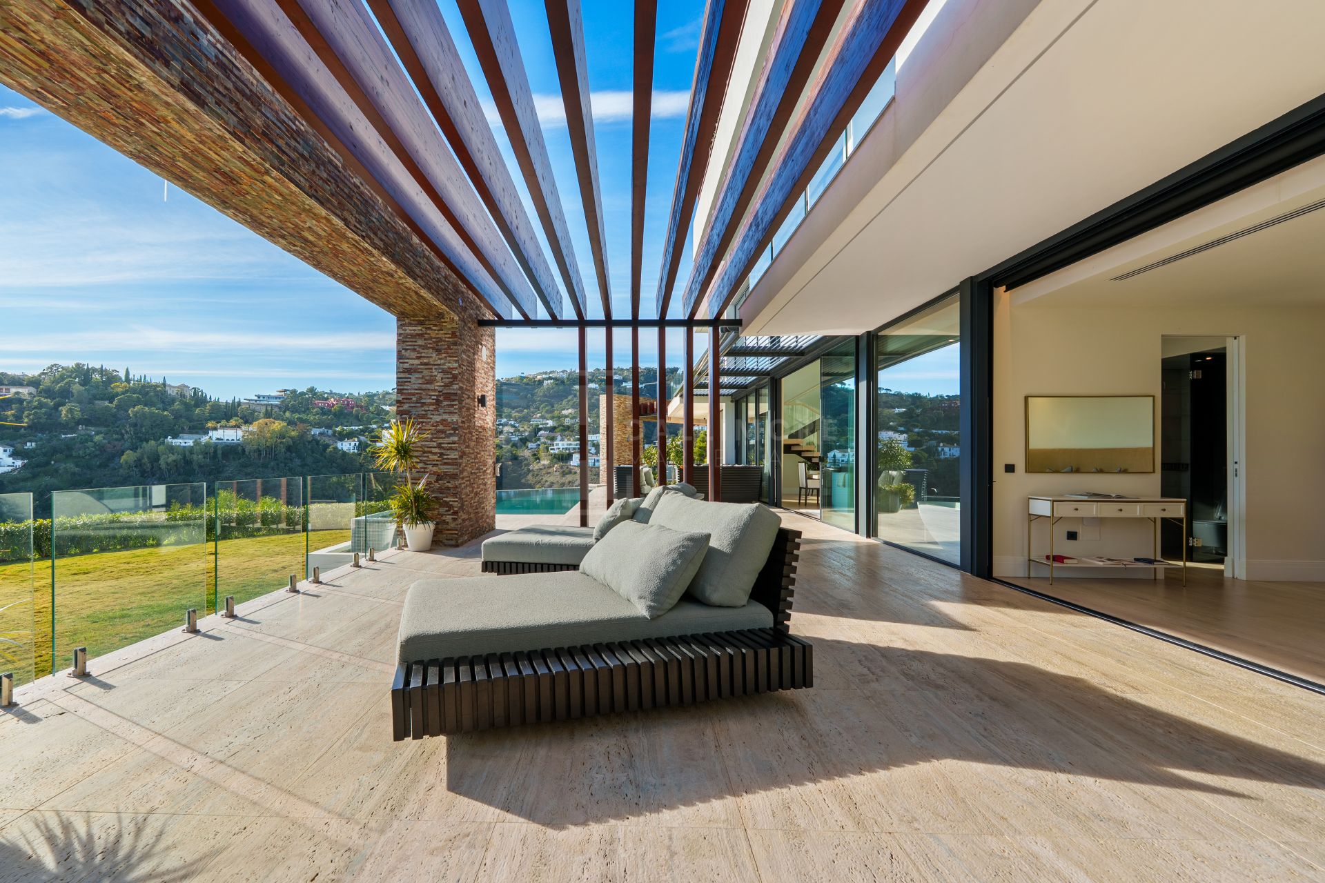 Striking Architectural Villa With Infinity Pool And Panoramic Views