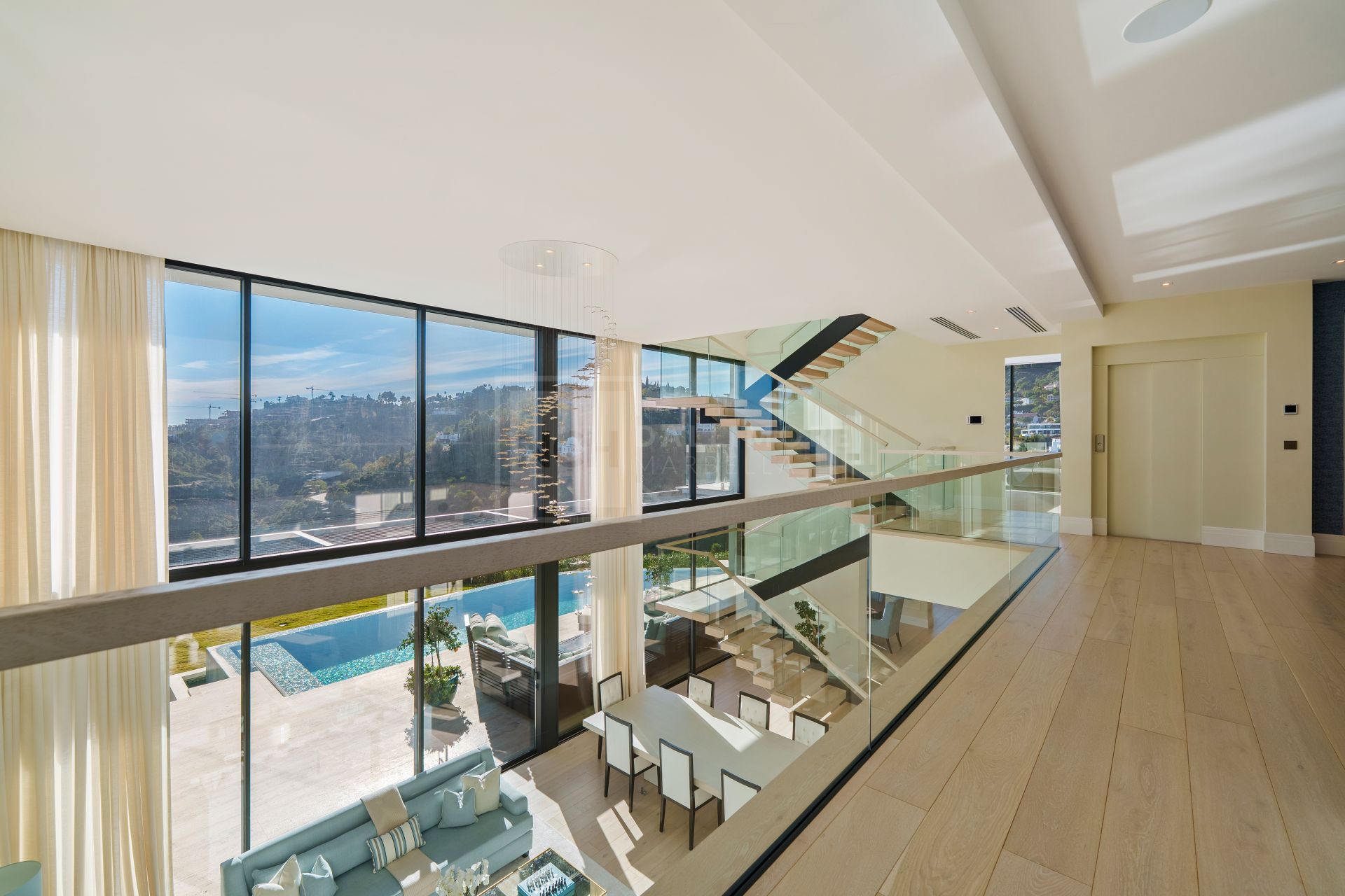 Striking Architectural Villa With Infinity Pool And Panoramic Views