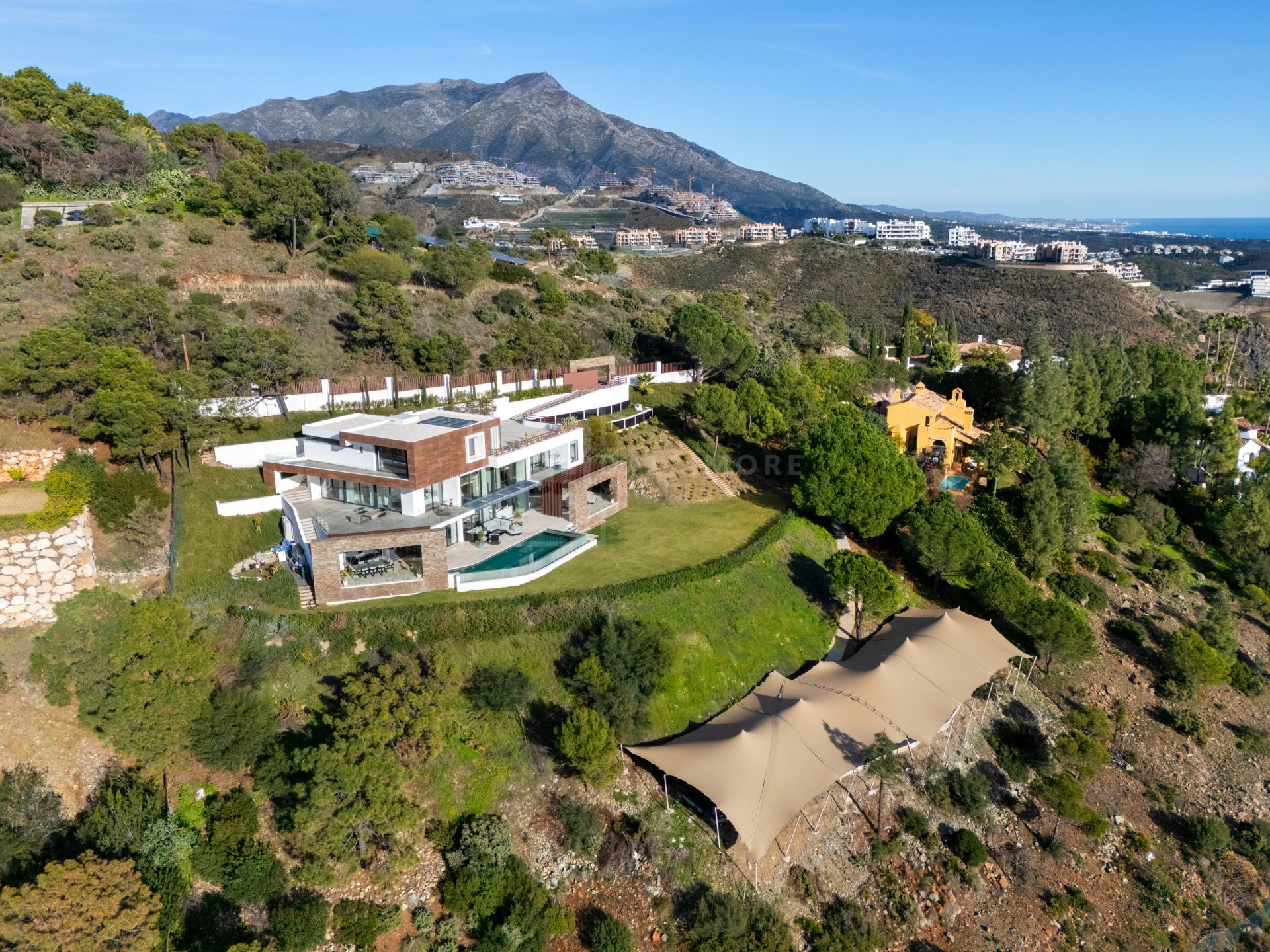 Striking Architectural Villa With Infinity Pool And Panoramic Views