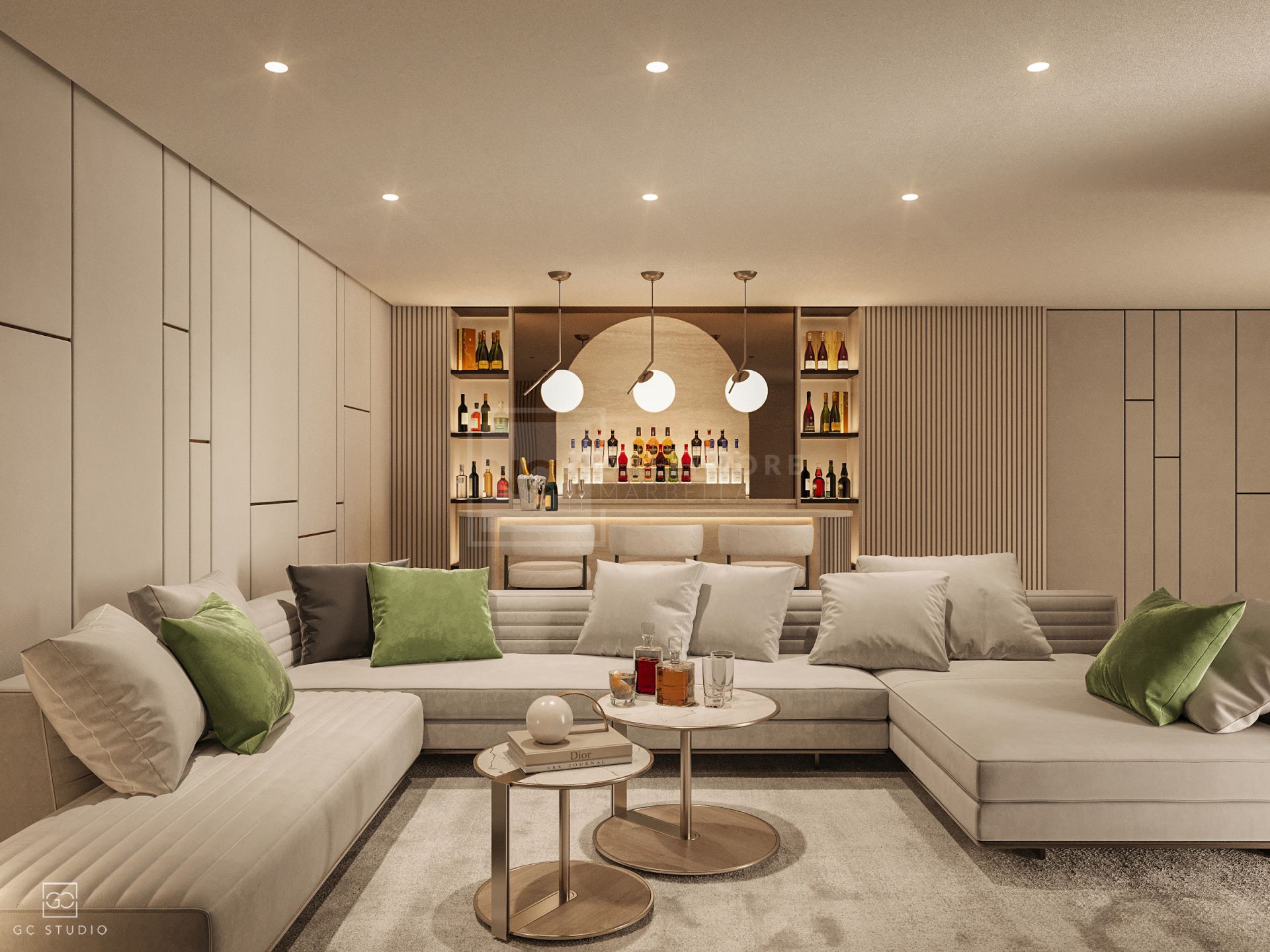 Five Bedroom Luxury Home With Private Spa, Gym And Expansive Terraces