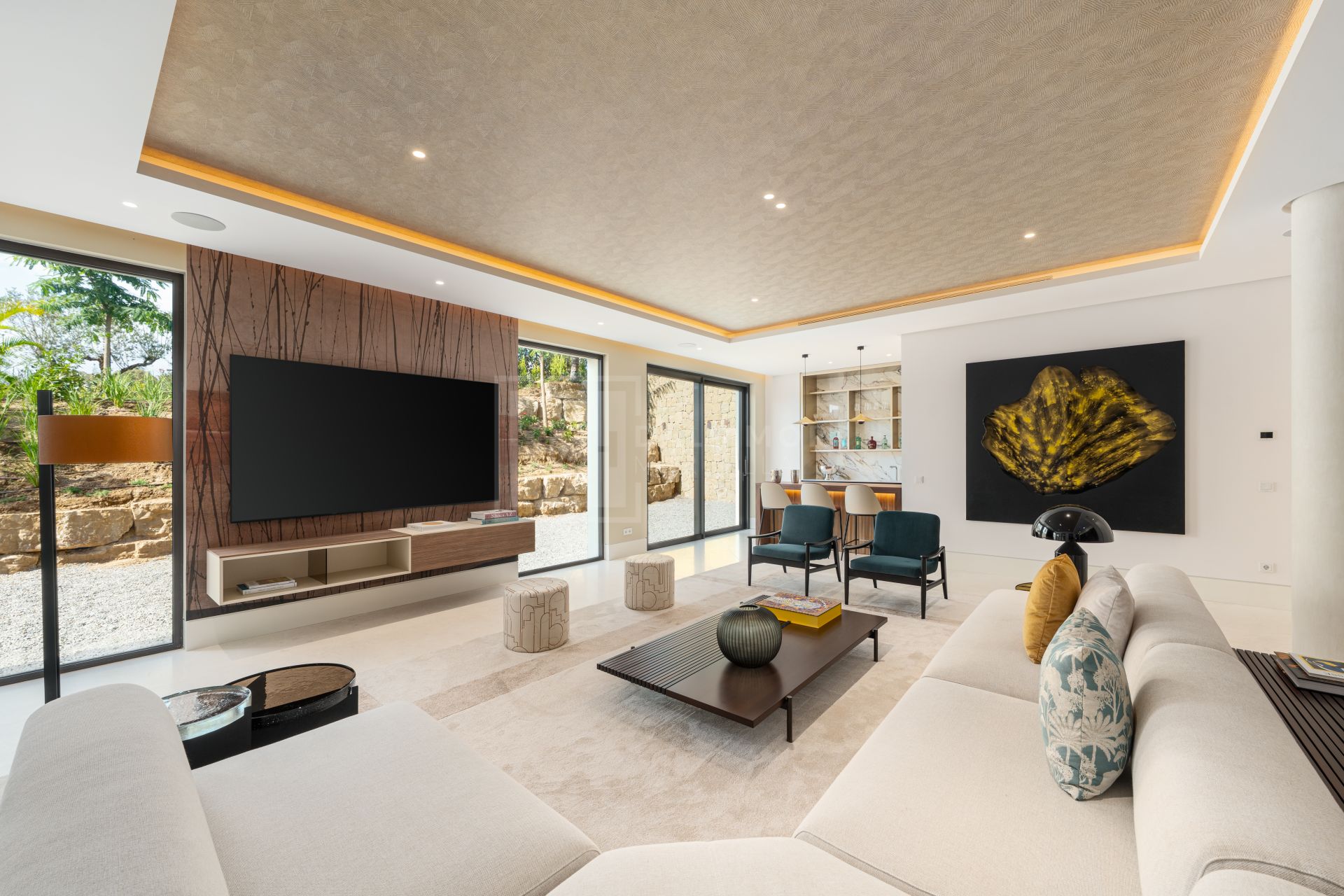 Modern Architectural Masterpiece With Infinity Pool And Rooftop Entertaining Space