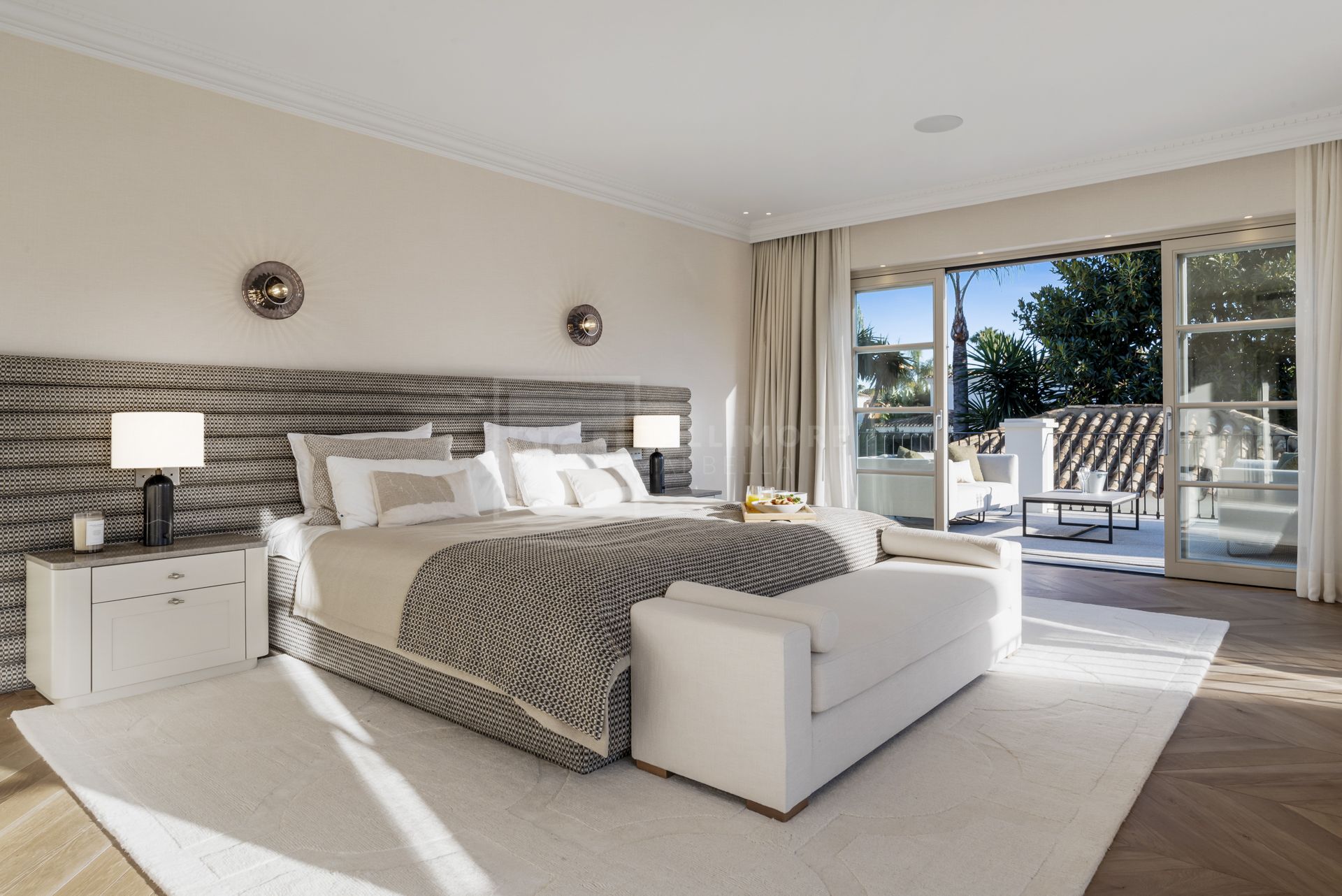 Elegant Contemporary Villa With Poolside Lounge And Premium Interiors