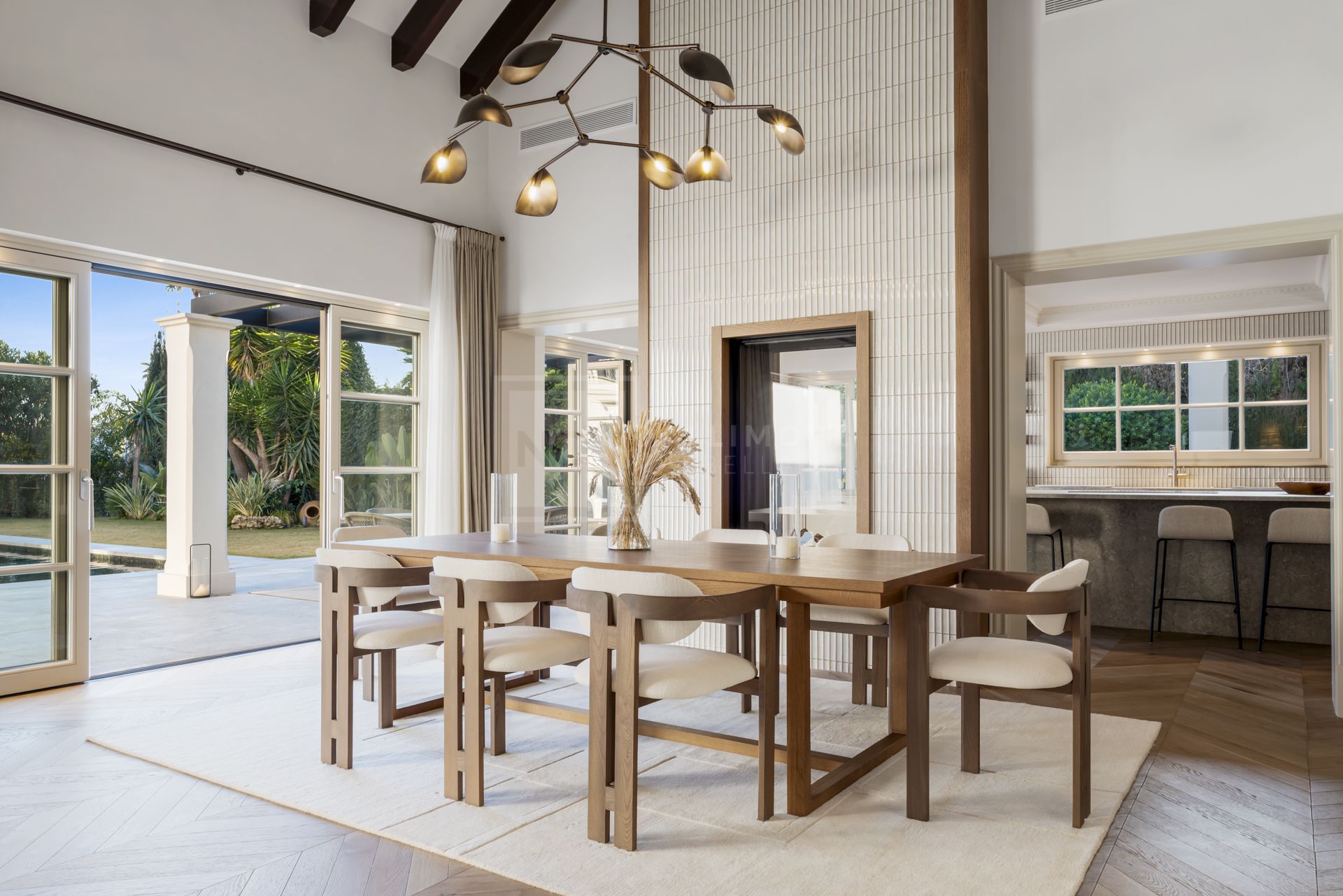Elegant Contemporary Villa With Poolside Lounge And Premium Interiors
