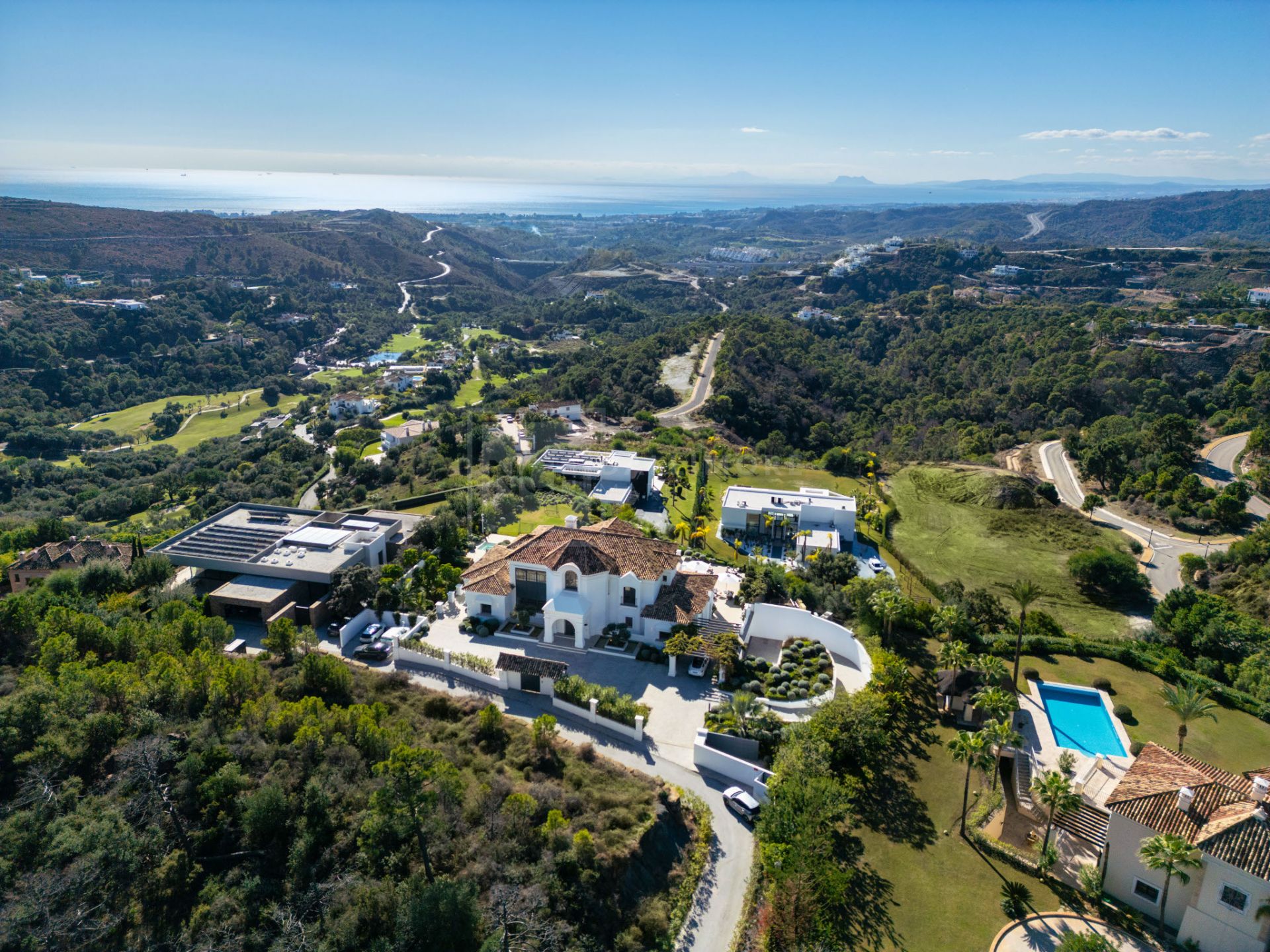 Impresionante villa de lujo con vistas ininterrumpidas al mar