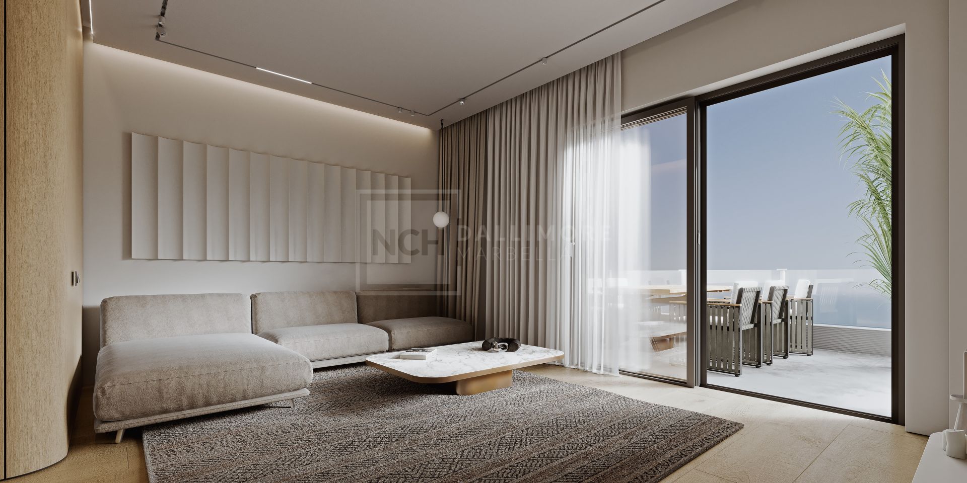 3-Bedroom Penthouse with Panoramic Sea Views