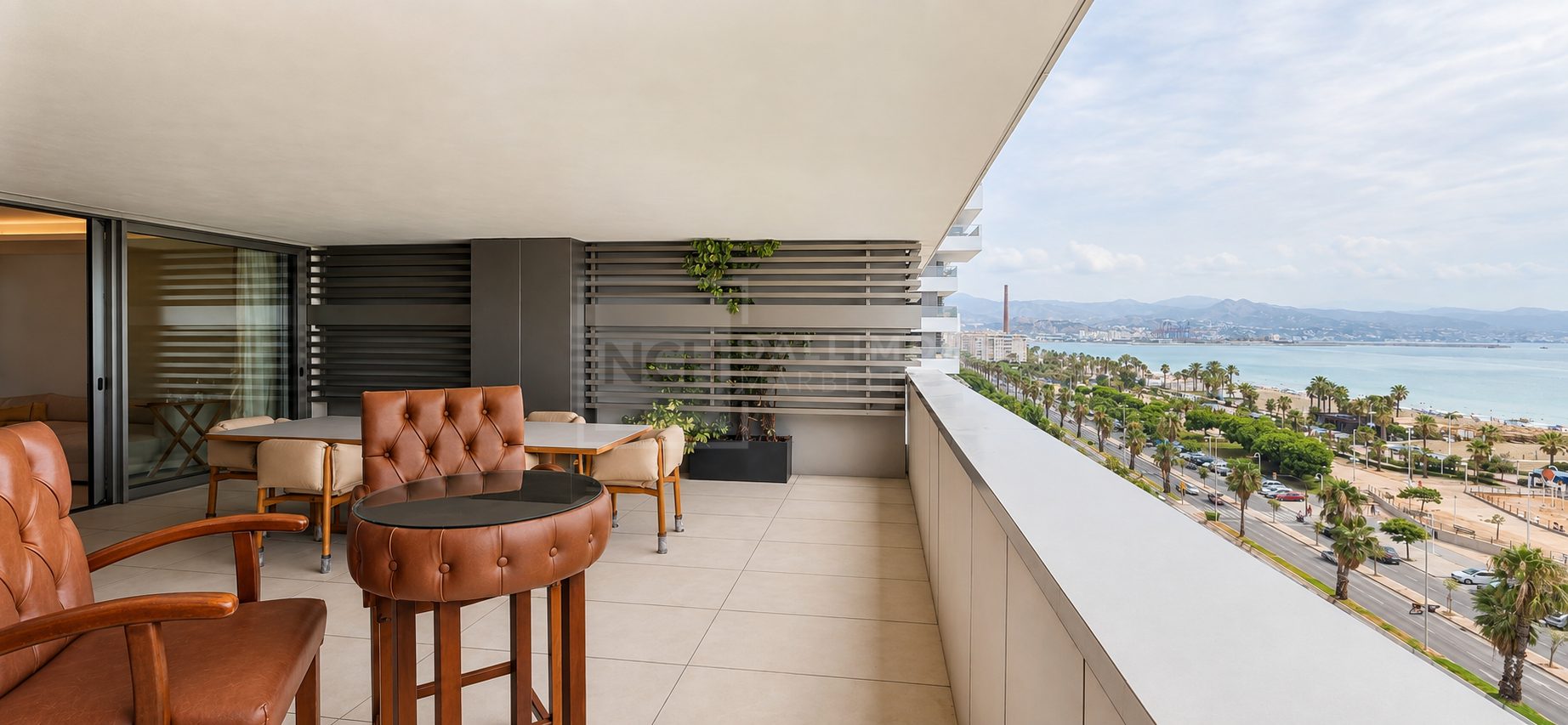 Front Line Beach Apartment in Málaga Towers