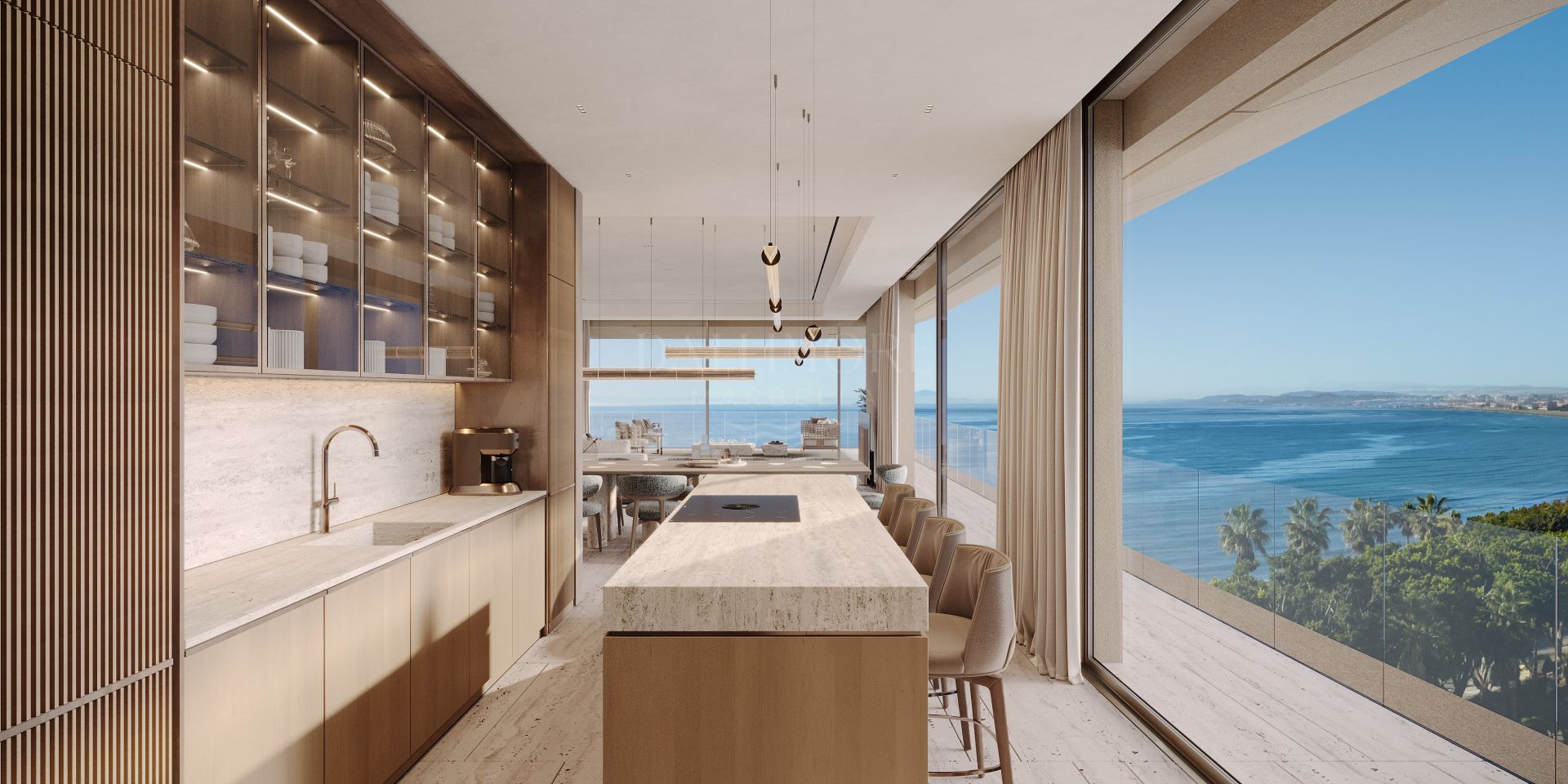 Fully Serviced 4-Bedroom Luxury Apartment for Sale in Tyrian, Estepona – Frontline Beach