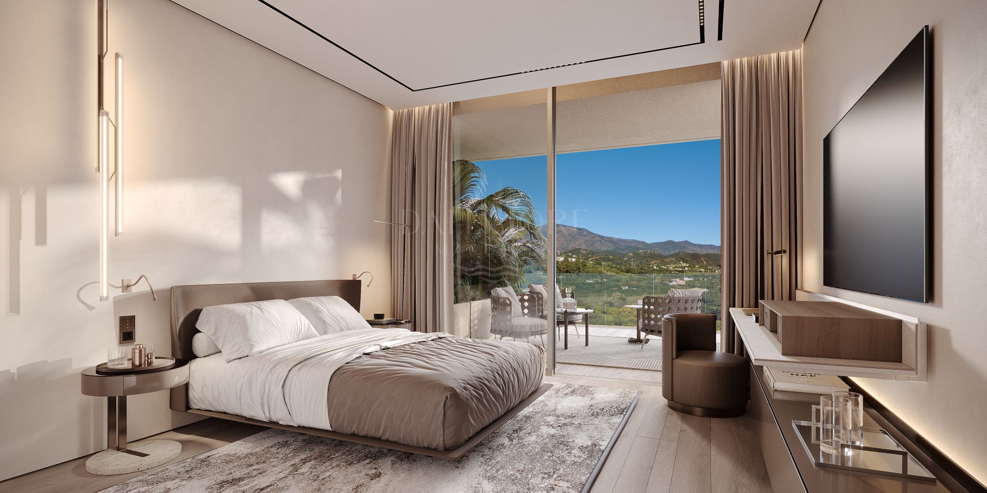 Fully Serviced 4-Bedroom Luxury Apartment for Sale in Tyrian, Estepona – Frontline Beach