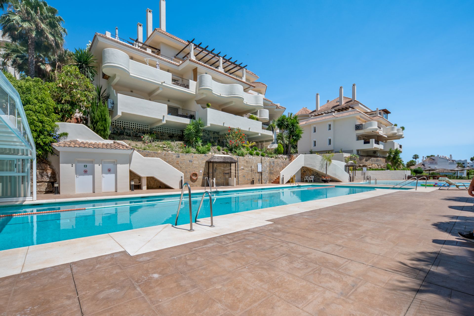 South-Facing Three-Bedroom Penthouse with Sea and Mountain Views