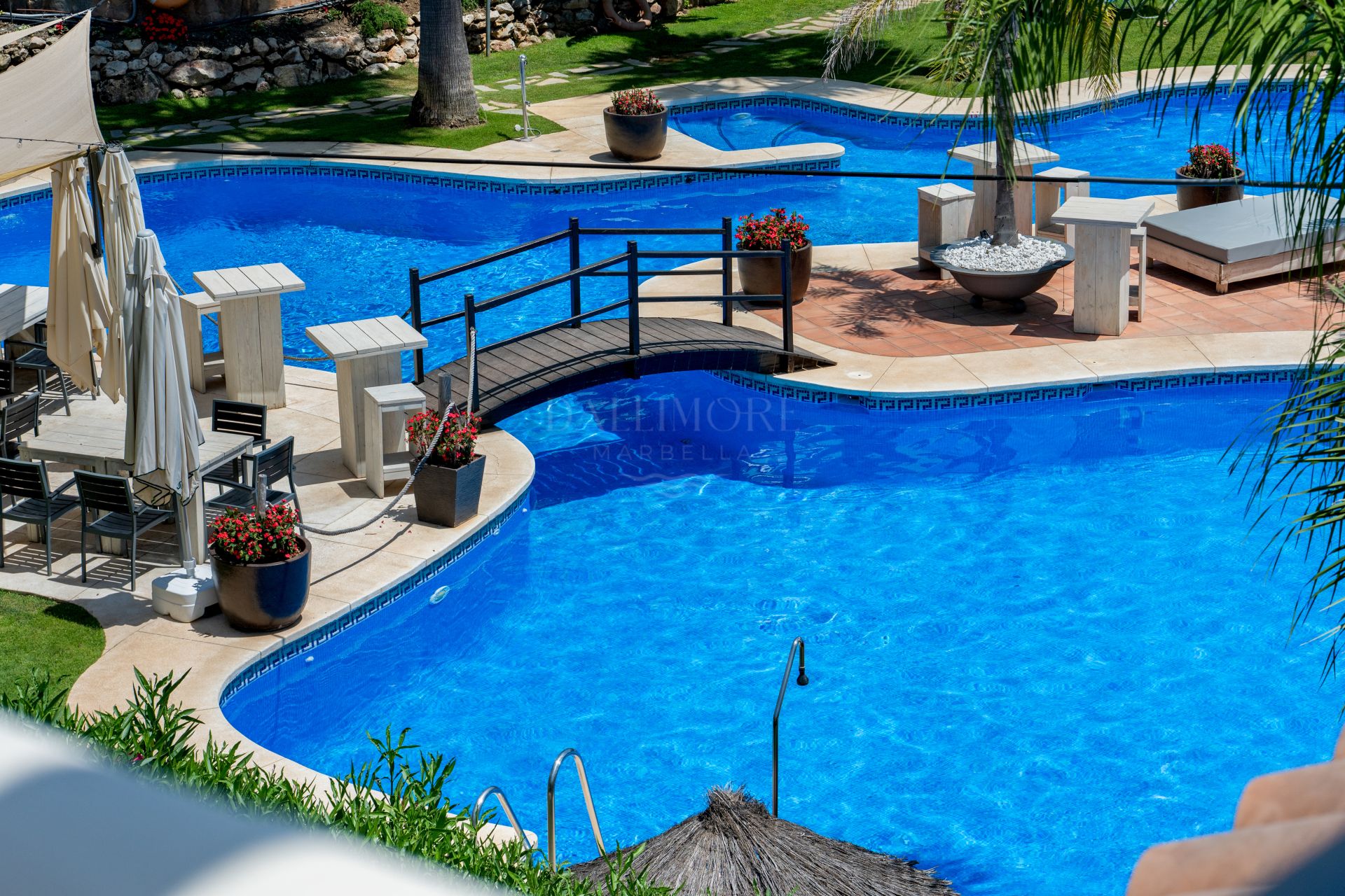 South-Facing Three-Bedroom Penthouse with Sea and Mountain Views