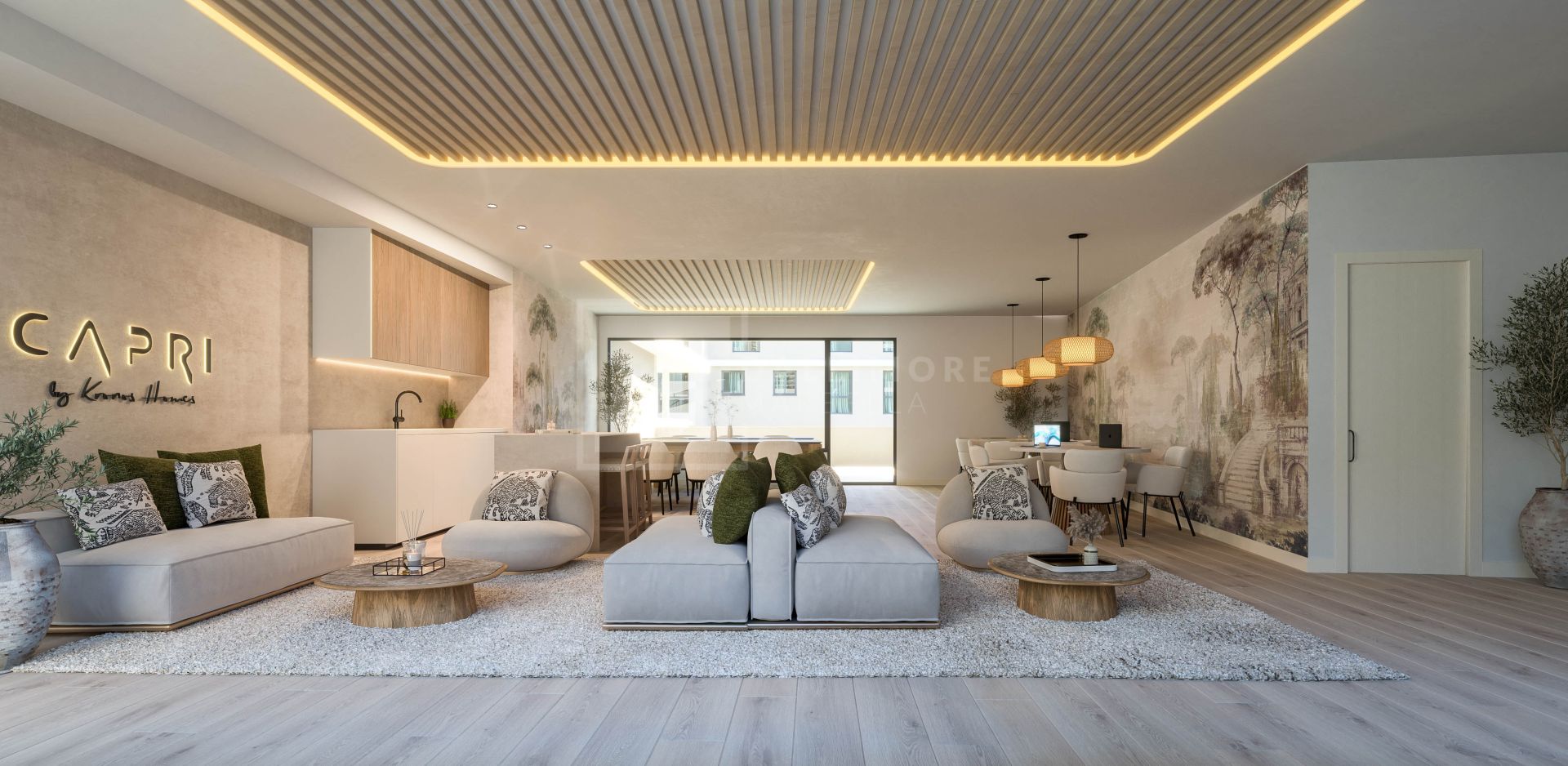 Contemporary 2 Bedroom Apartment With Panoramic Mediterranean Views