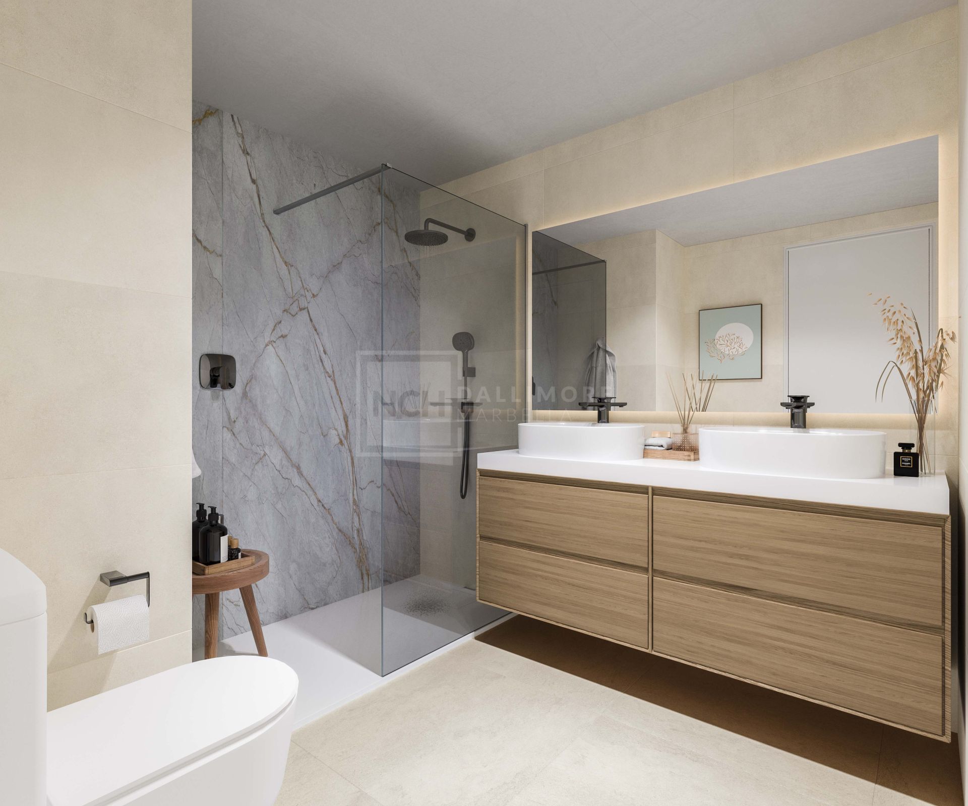 Contemporary 2 Bedroom Apartment With Panoramic Mediterranean Views