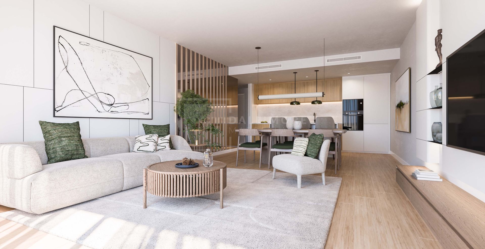 Contemporary 2 Bedroom Apartment With Panoramic Mediterranean Views
