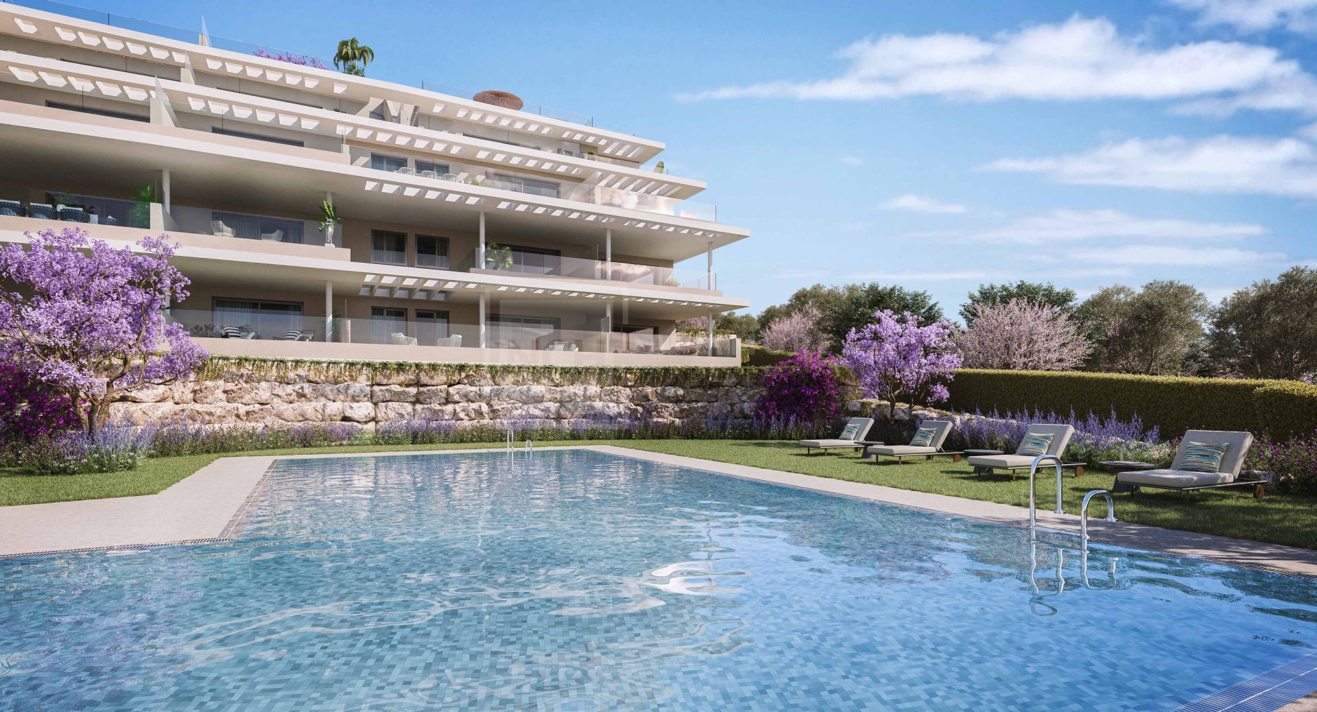 Contemporary 2 Bedroom Apartment With Panoramic Mediterranean Views