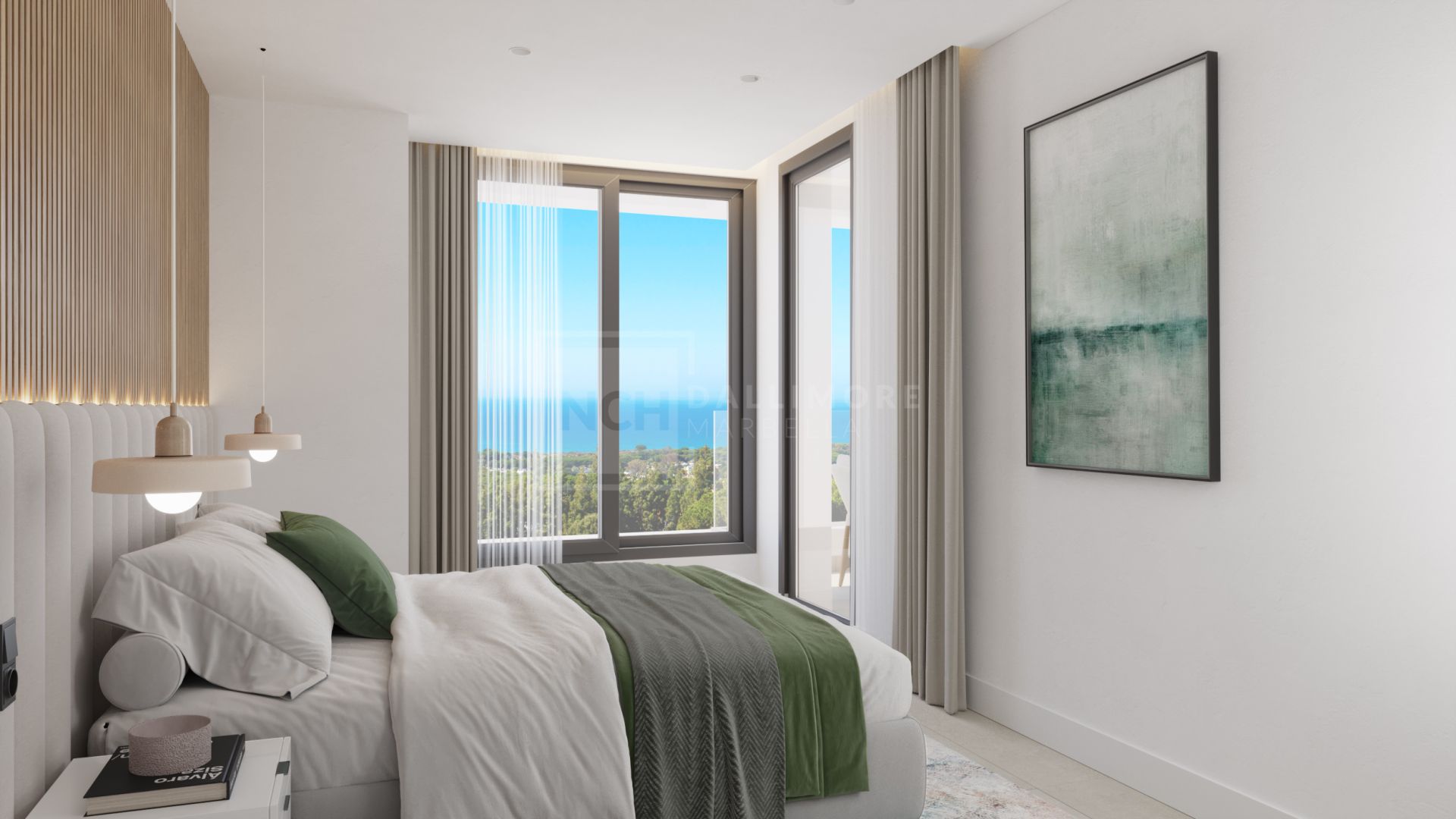 Elegante Apartamento de 2 Dormitorios Cerca del Paseo Marítimo de Málaga y la Futura Marina de Lujo