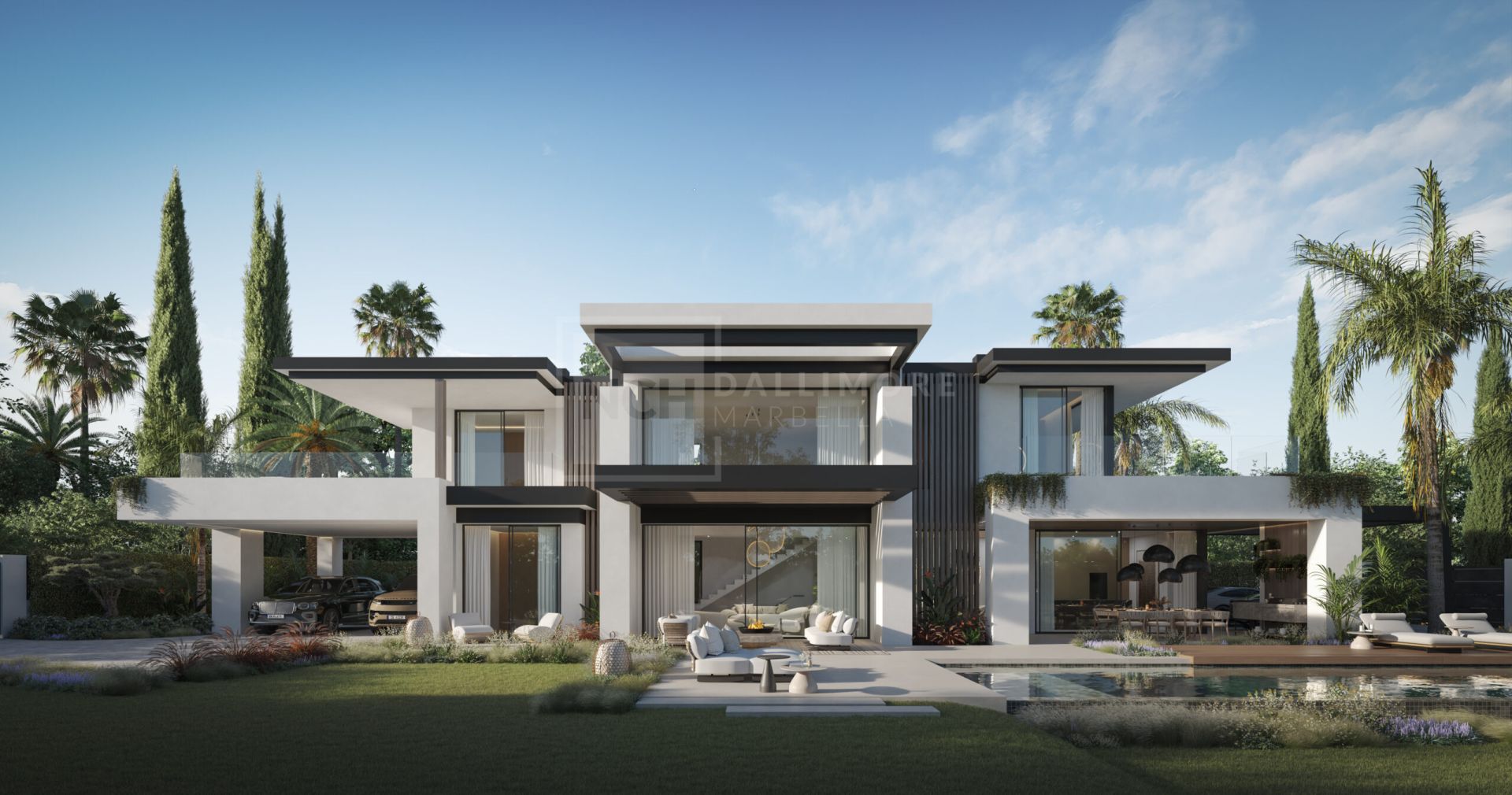 Residencia Moderna Refinada Cerca de Puerto Banús con Privacidad Excepcional