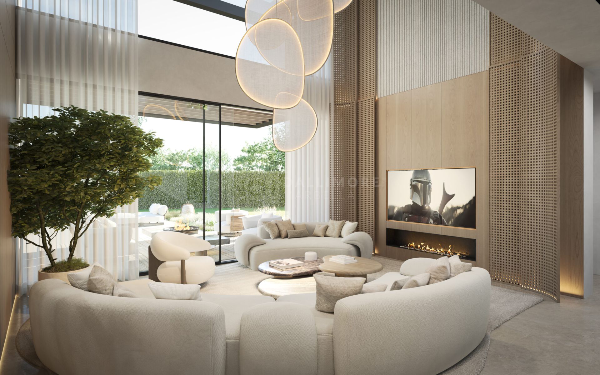 Residencia Moderna Refinada Cerca de Puerto Banús con Privacidad Excepcional