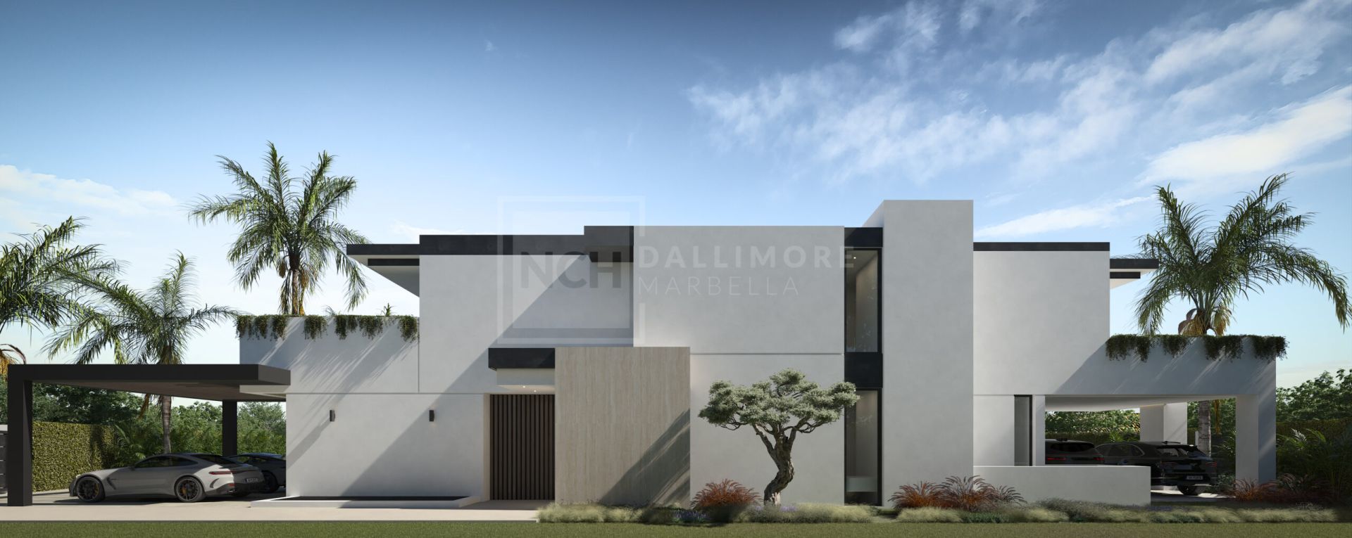 Villa contemporánea de cinco dormitorios a pasos de la playa y de Puerto Banús