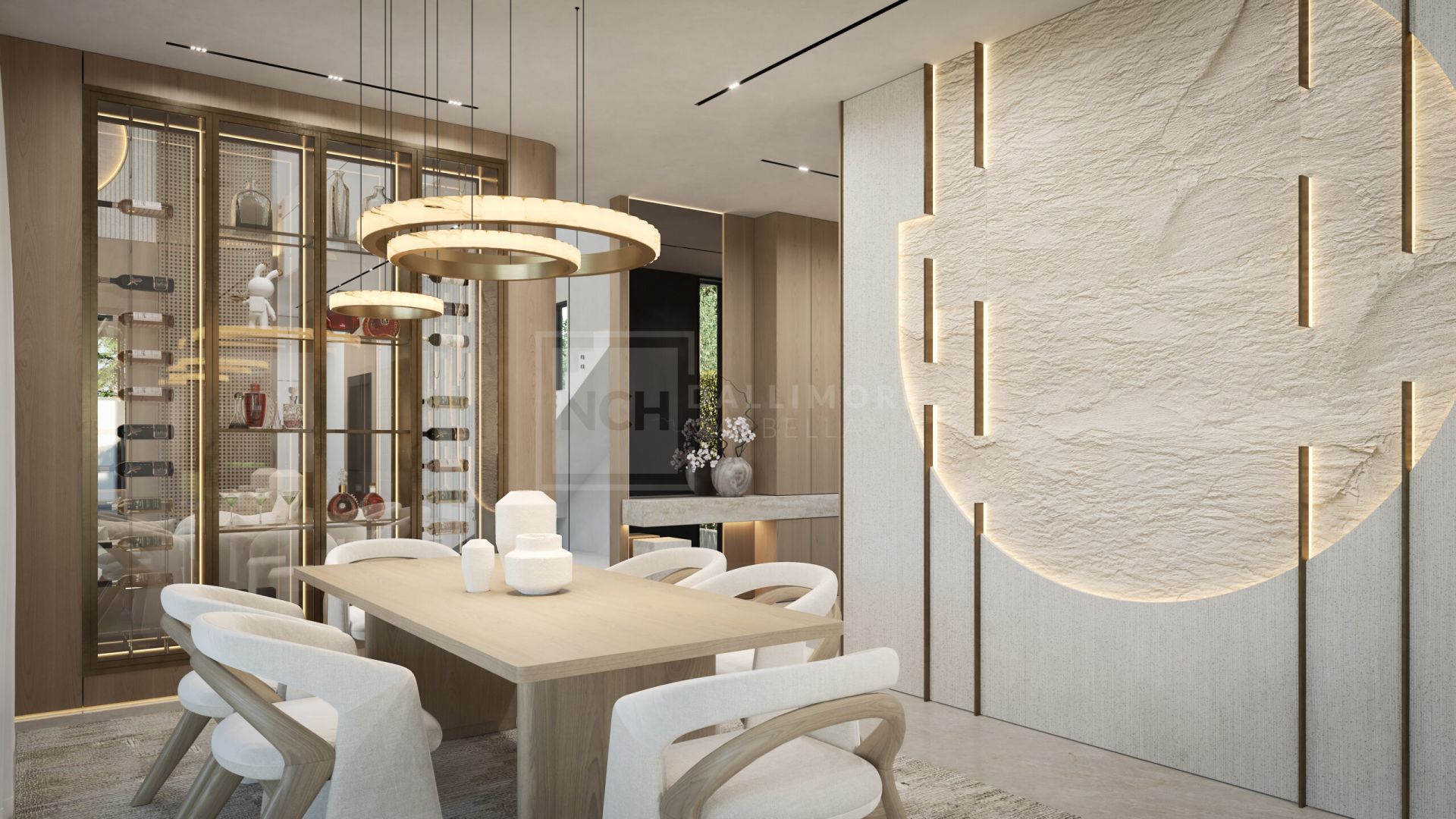 Villa contemporánea de cinco dormitorios a pasos de la playa y de Puerto Banús