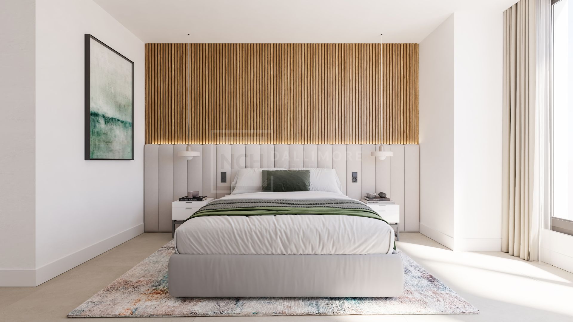 Ático contemporáneo en la costa diseñado para la vida mediterránea moderna