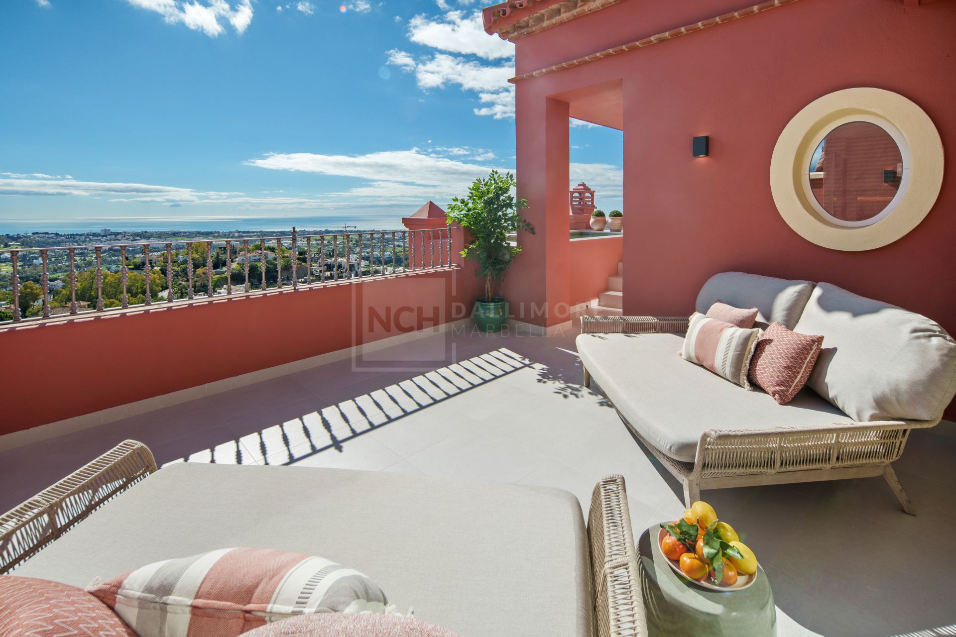 Stunning Duplex Penthouse With Panoramic Sea And Mountain Views