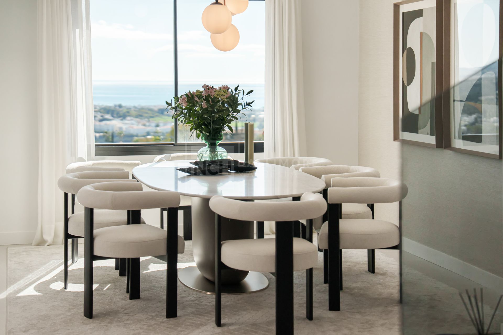 Stunning Duplex Penthouse With Panoramic Sea And Mountain Views
