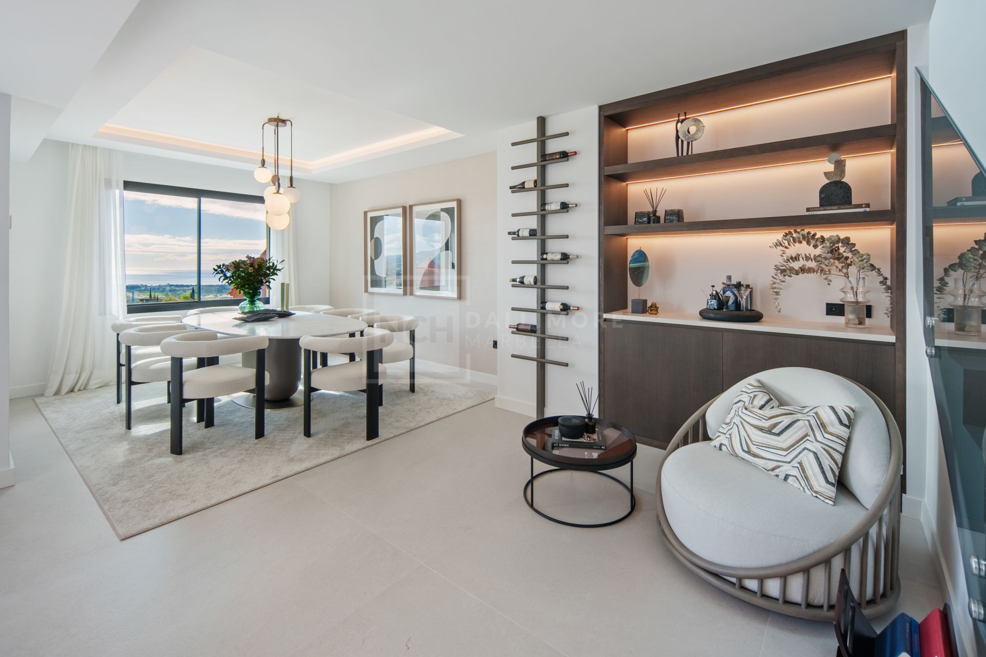 Stunning Duplex Penthouse With Panoramic Sea And Mountain Views