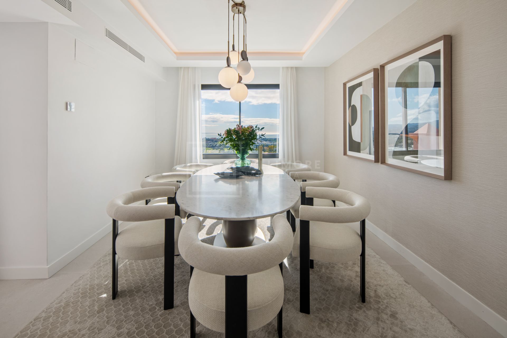 Stunning Duplex Penthouse With Panoramic Sea And Mountain Views
