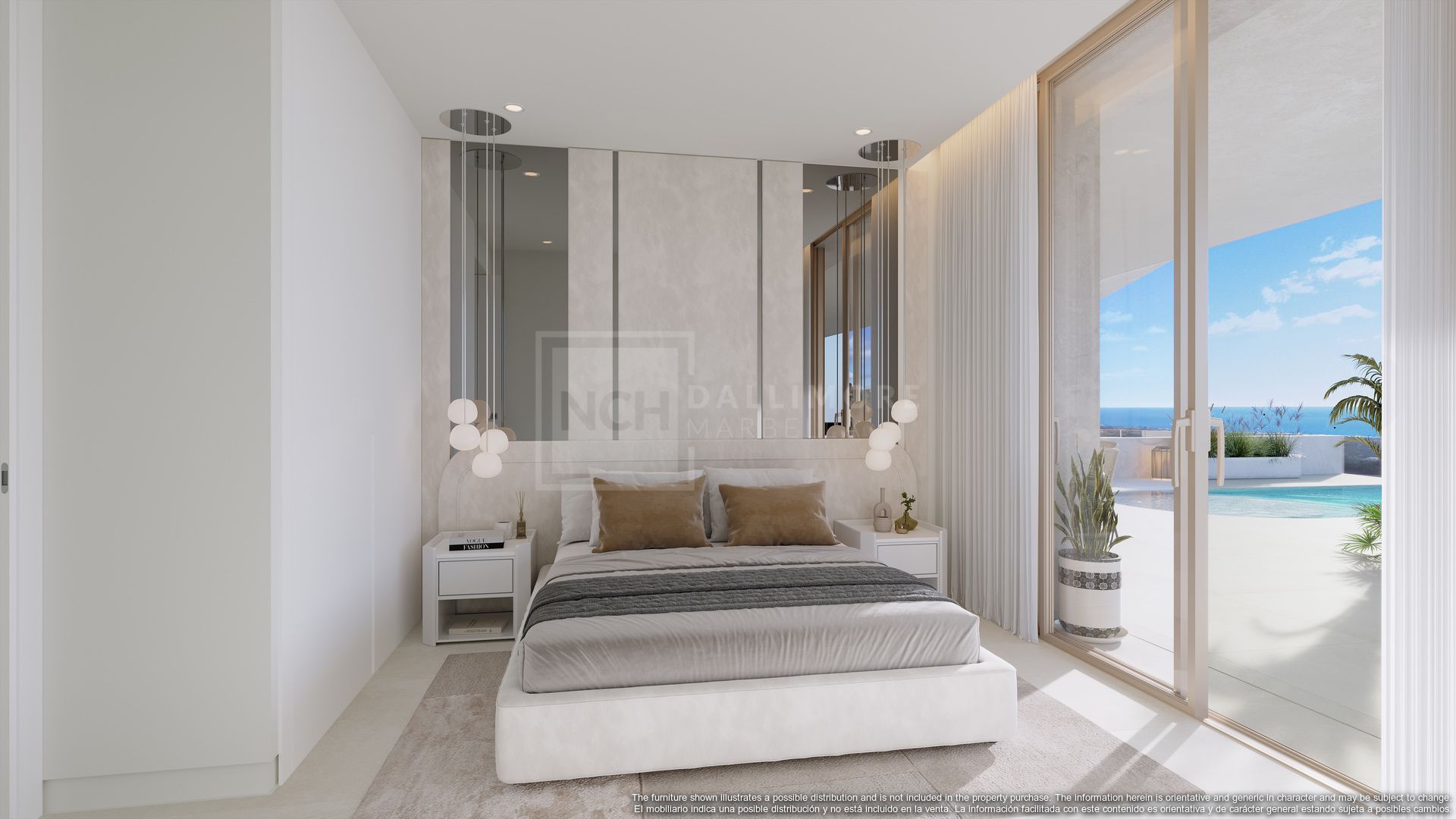 Excepcional ático de 2 dormitorios con solárium privado y vistas infinitas