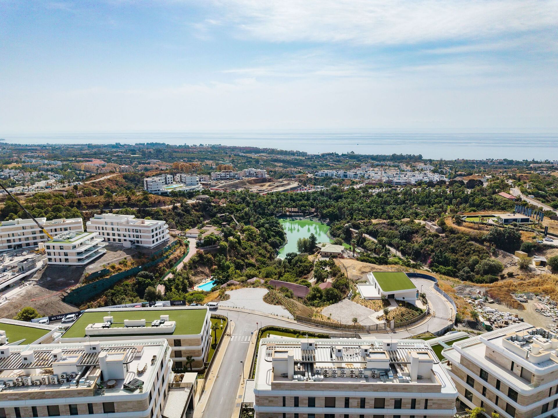 New Two-Bedroom Duplex with Sea and Mountain Views
