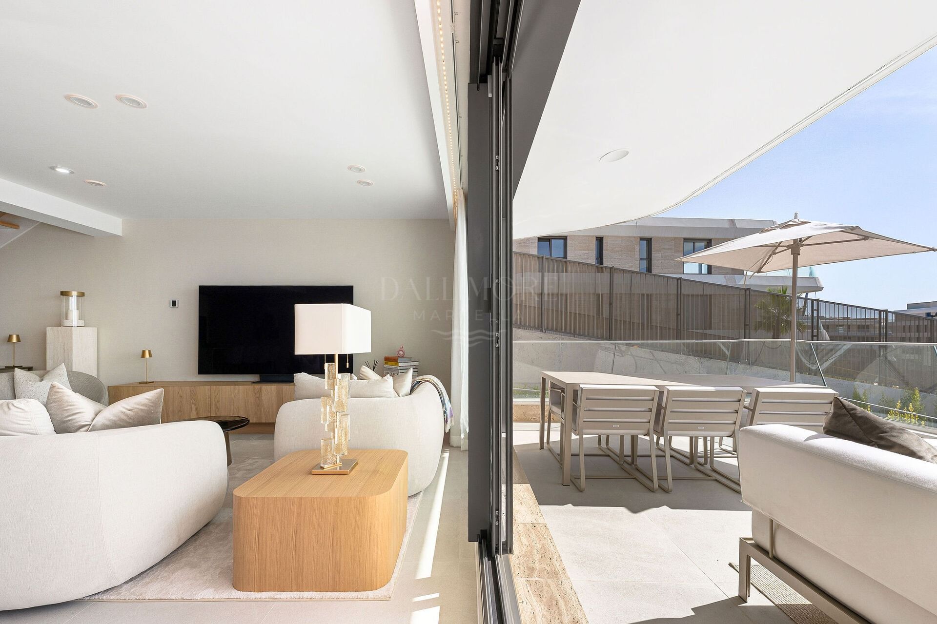 New Two-Bedroom Duplex with Sea and Mountain Views