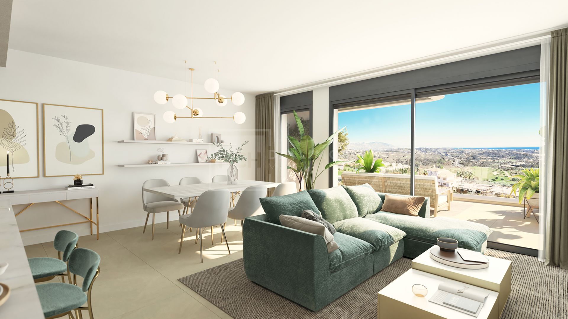 Calanova Collection, spacious and elegant apartments close to golf course in Mijas