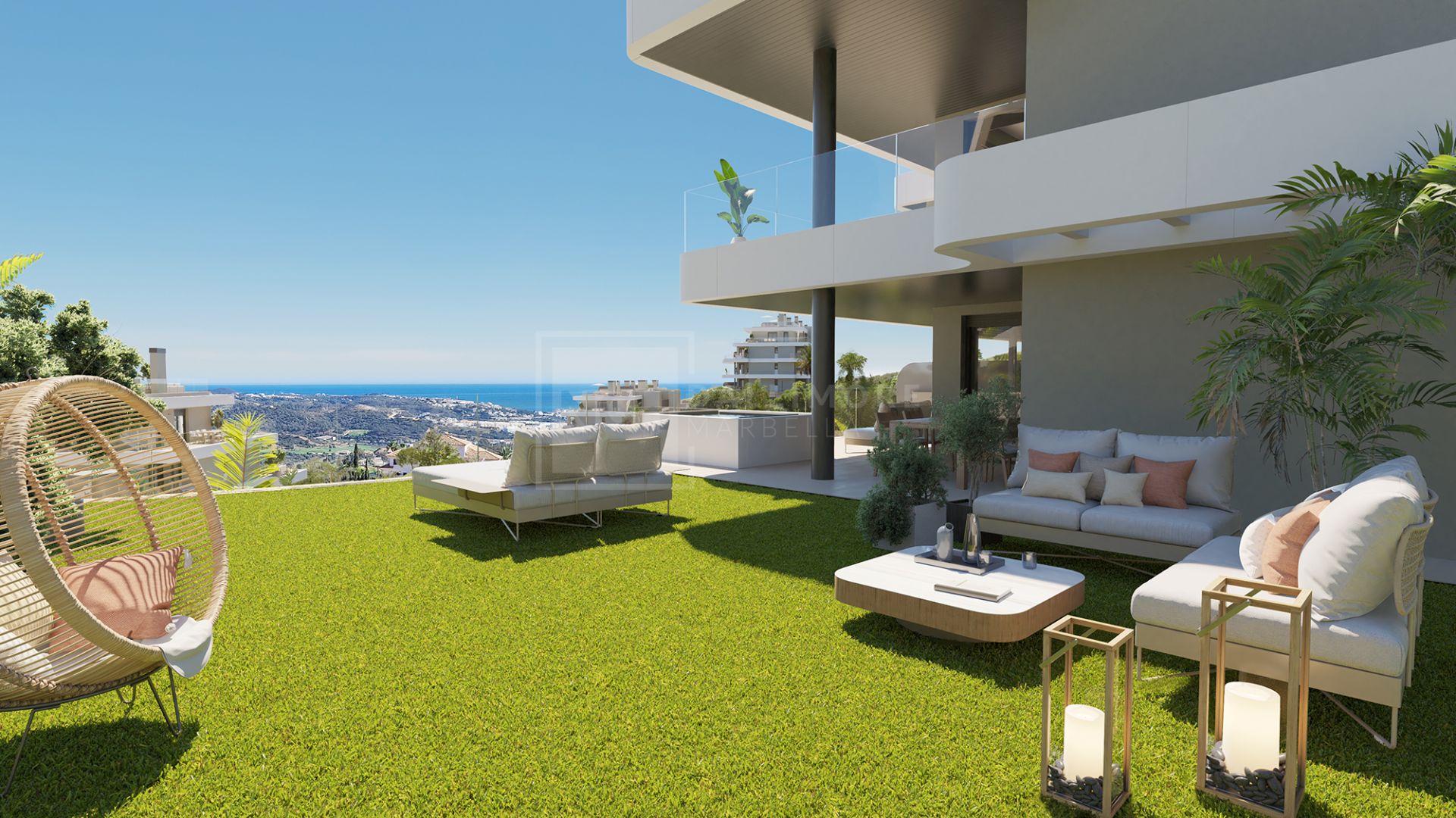 Calanova Collection, spacious and elegant apartments close to golf course in Mijas