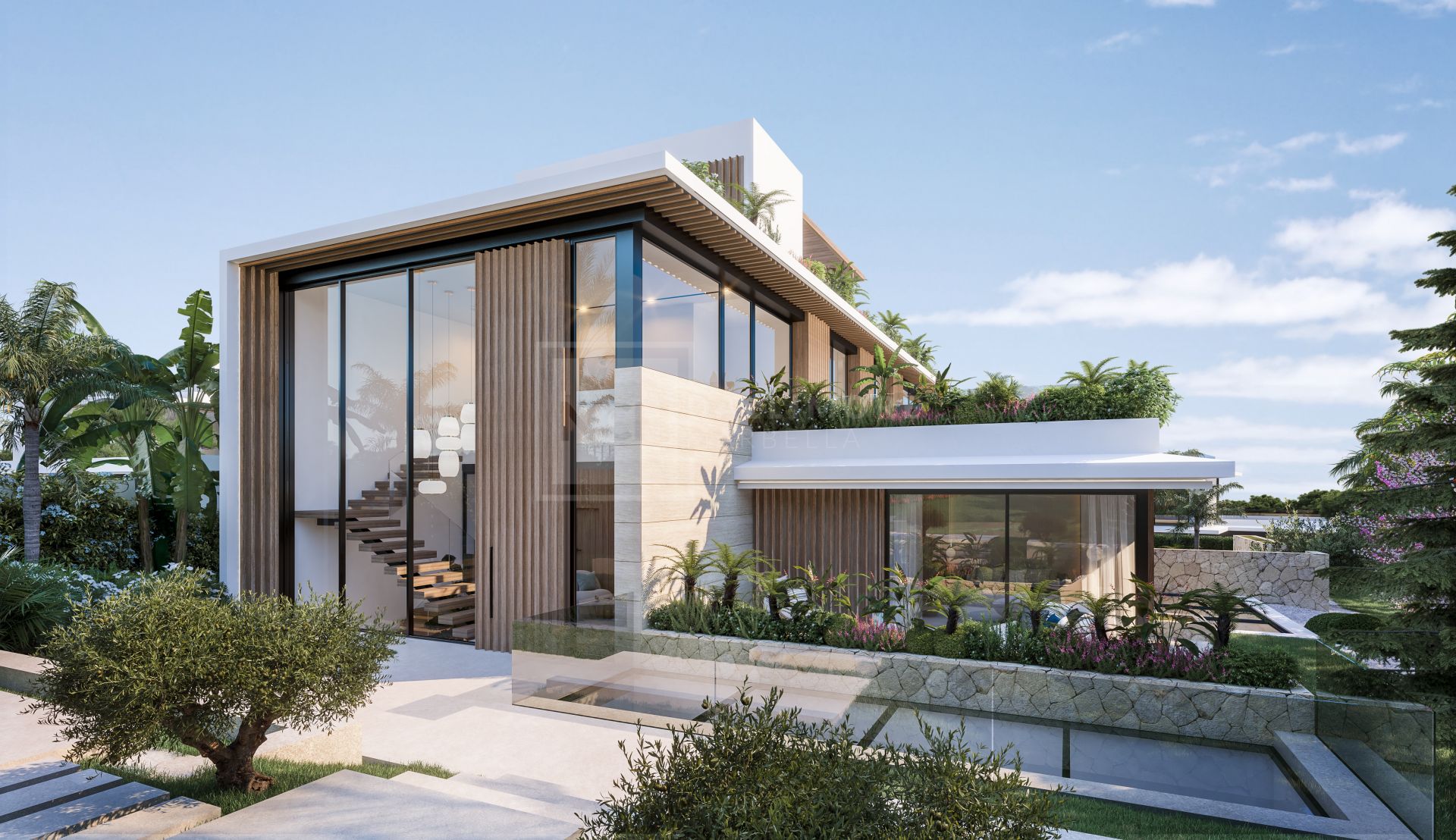LICENCIA DE OBRA CONCEDIDA! 5 villas de Lujo en Camoján, Marbella
